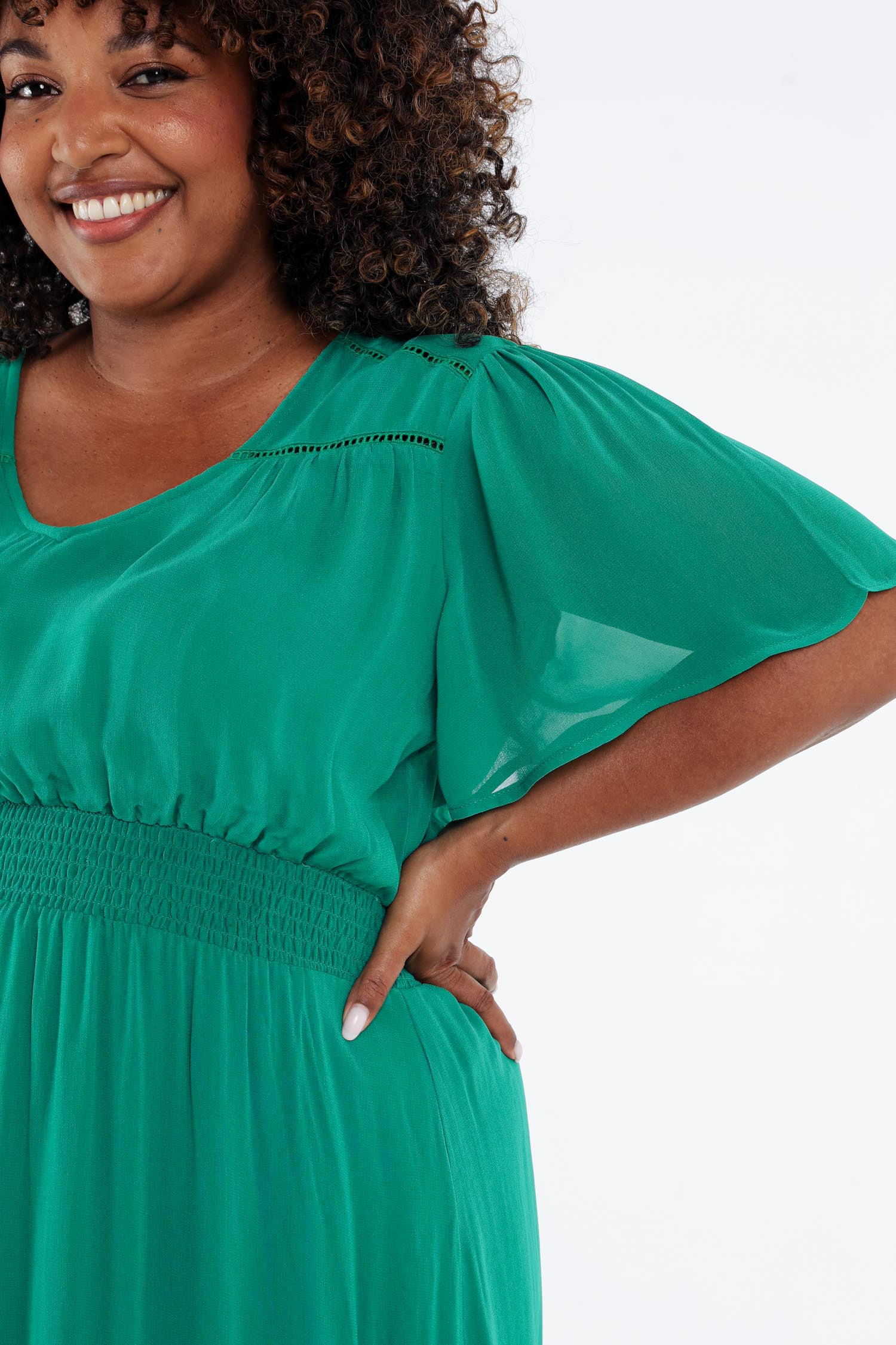 Lang unifoon Viscose jurk - Image 17