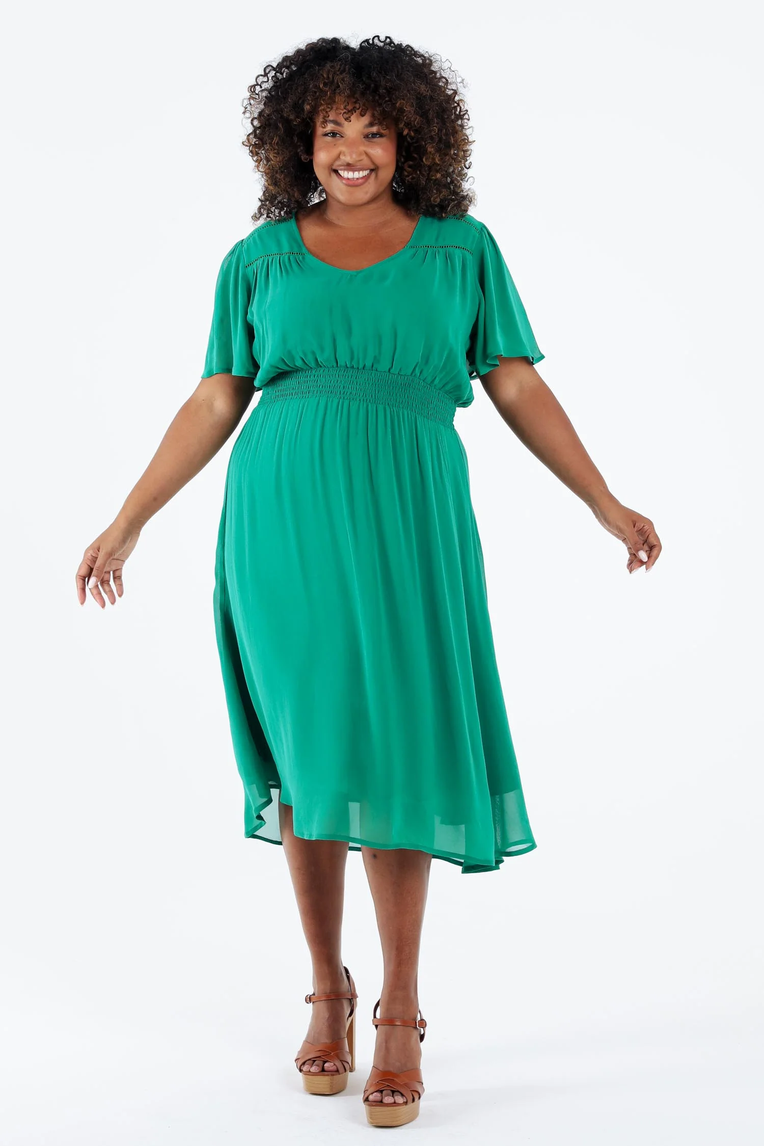 Lang unifoon Viscose jurk - Image 18