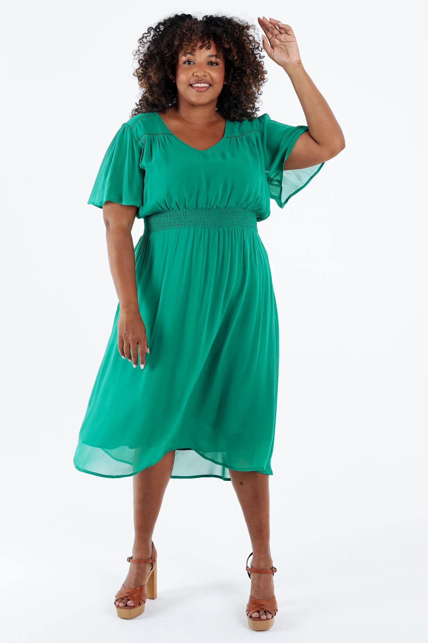Lang unifoon Viscose jurk - Image 19