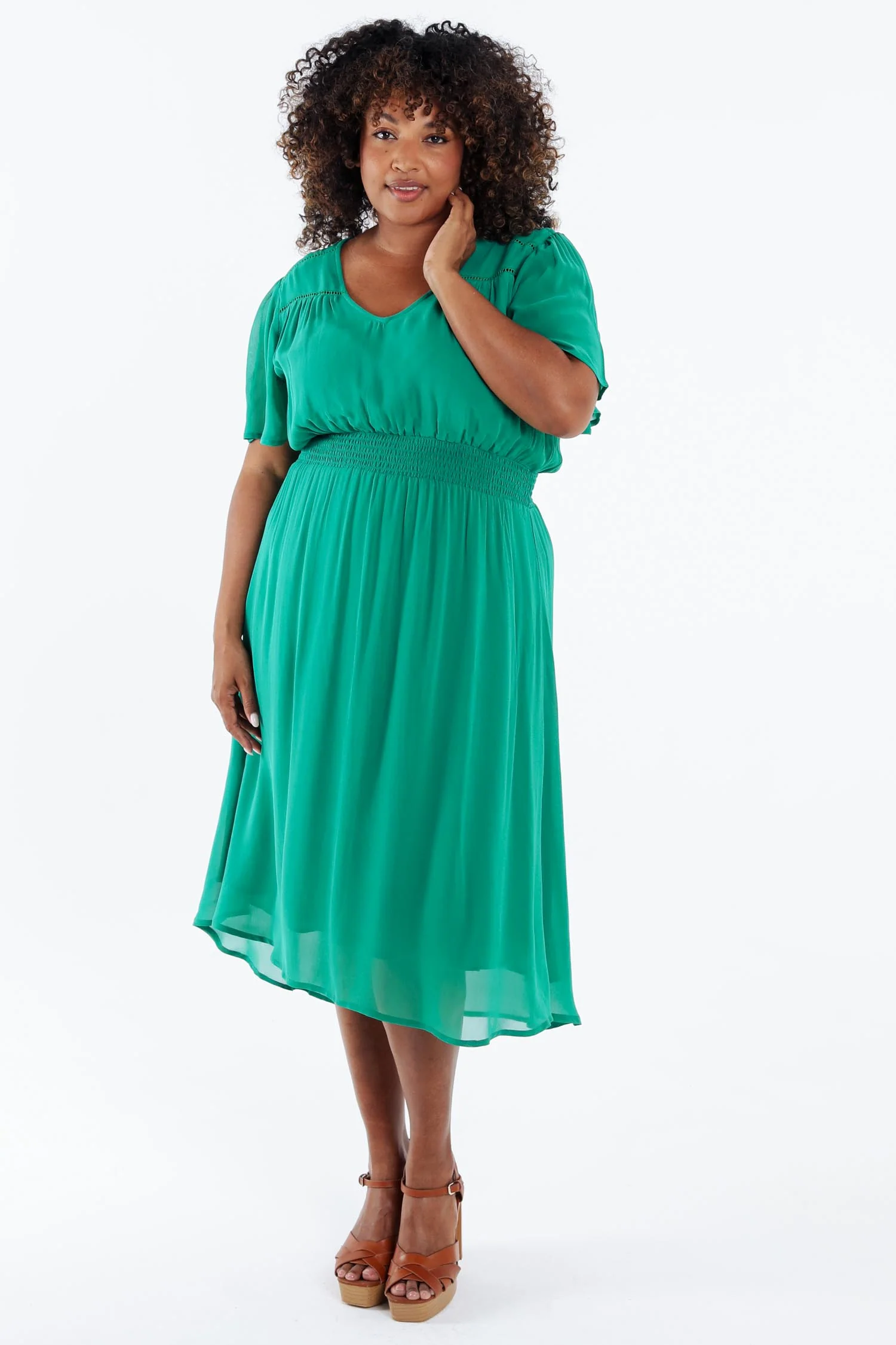 Lang unifoon Viscose jurk - Image 20