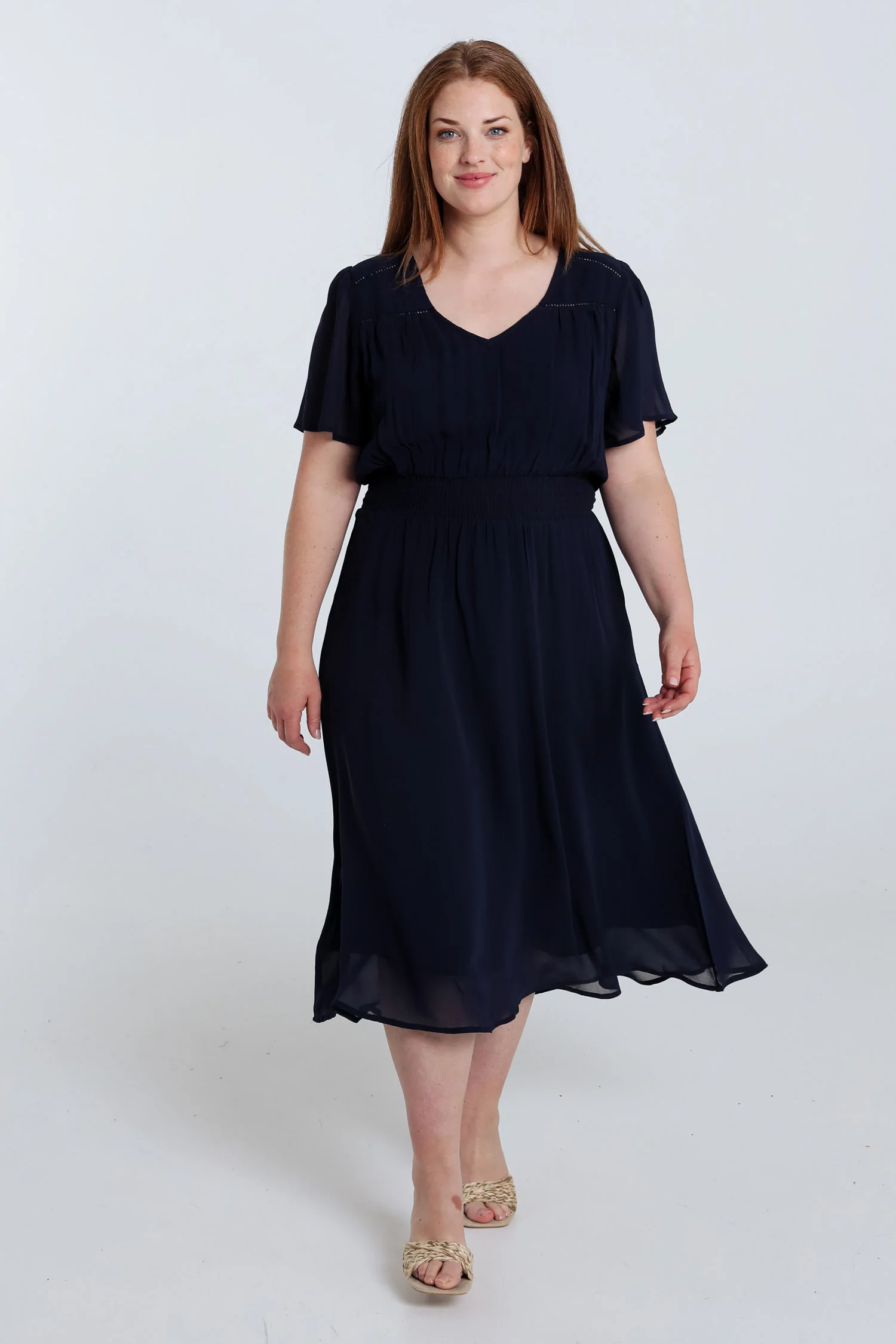 Lang unifoon Viscose jurk - Image 7