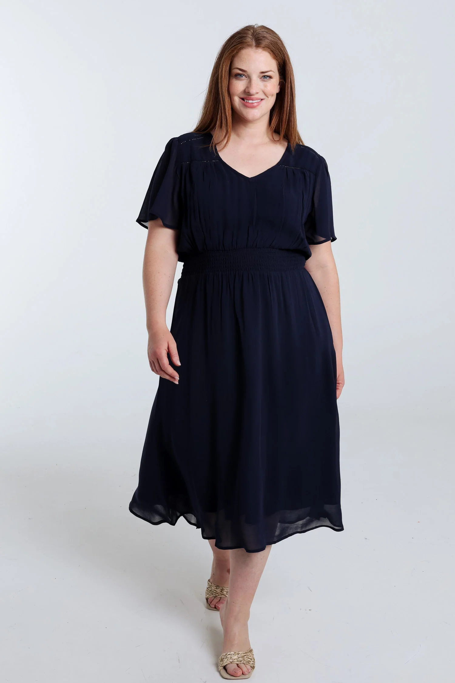 Lang unifoon Viscose jurk - Image 8