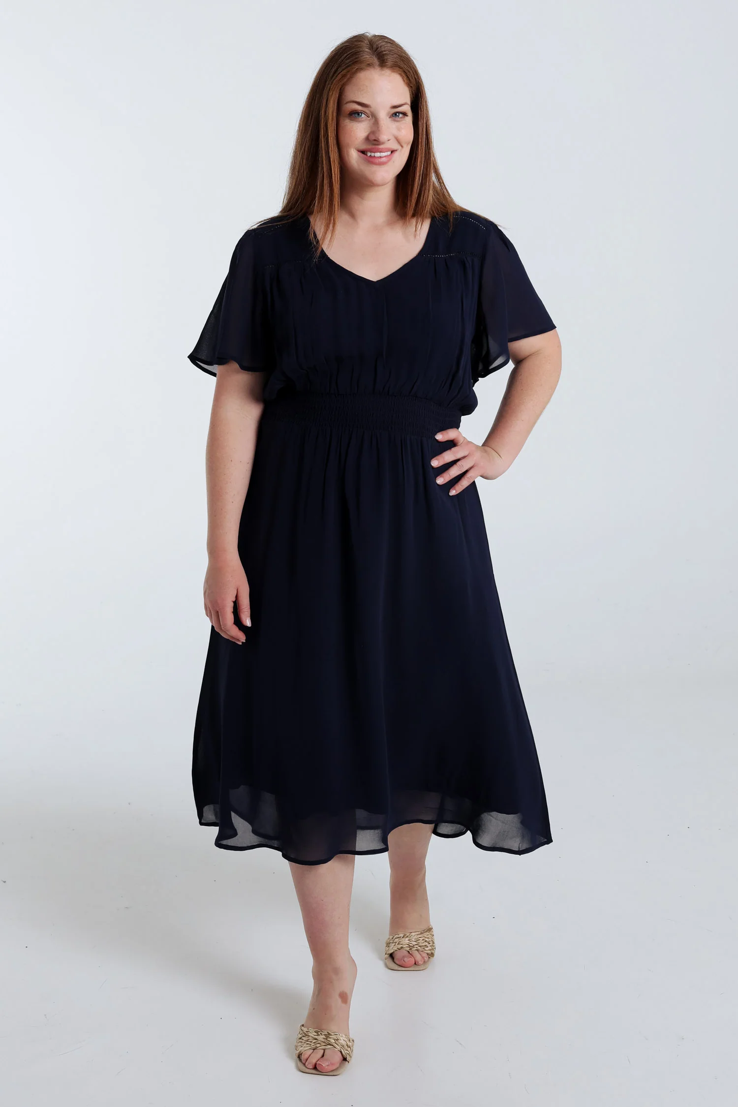 Lang unifoon Viscose jurk - Image 9