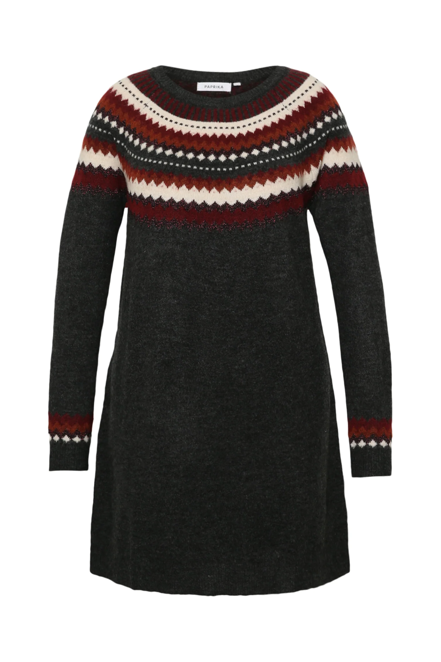 Jurk trui met jacquardmotief - Image 9
