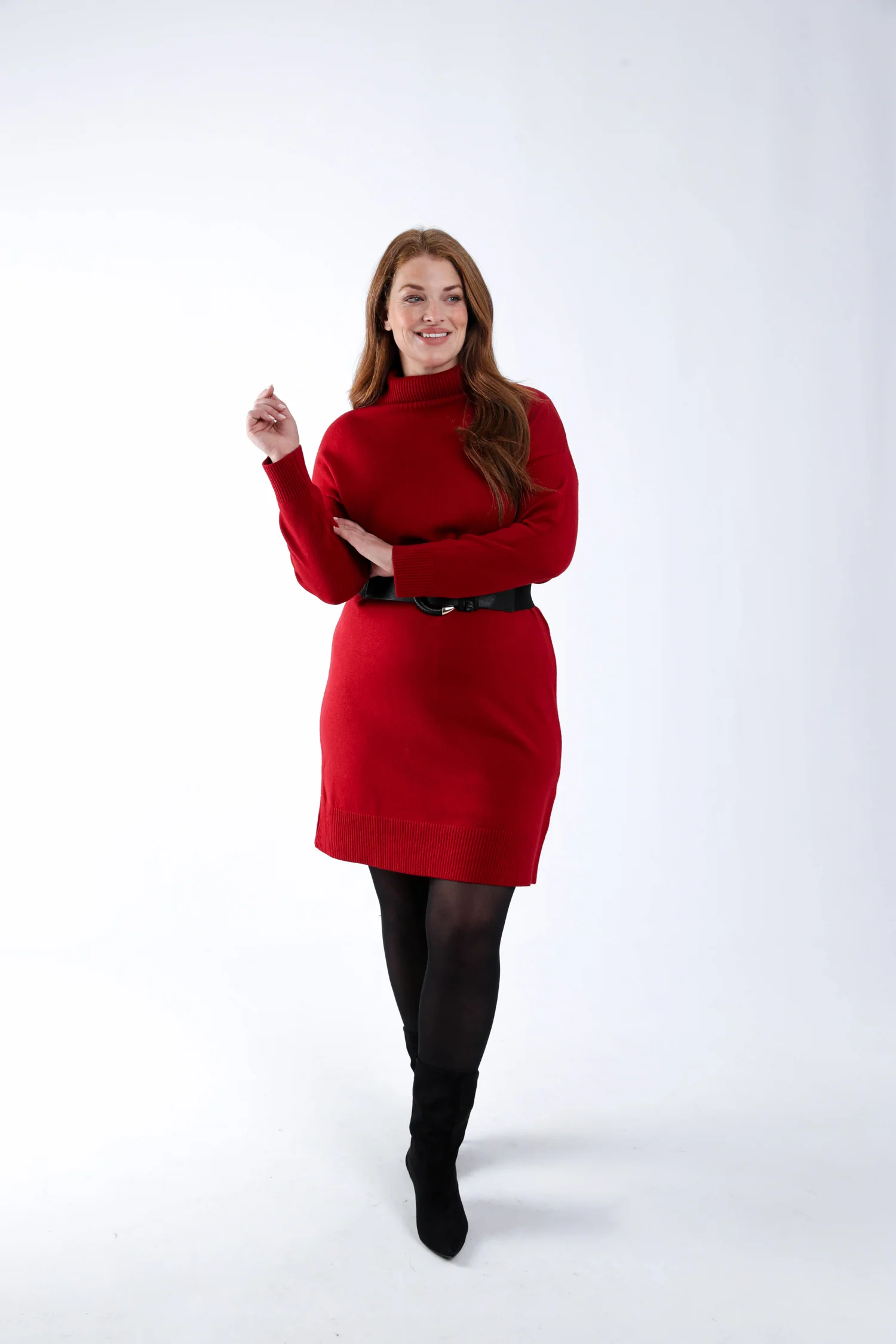 Effen trui jurk - Image 8