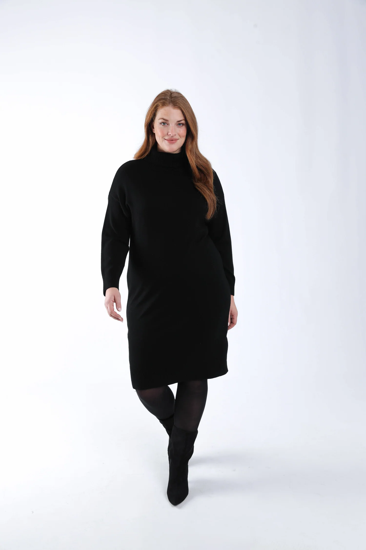 Effen trui-jurk
