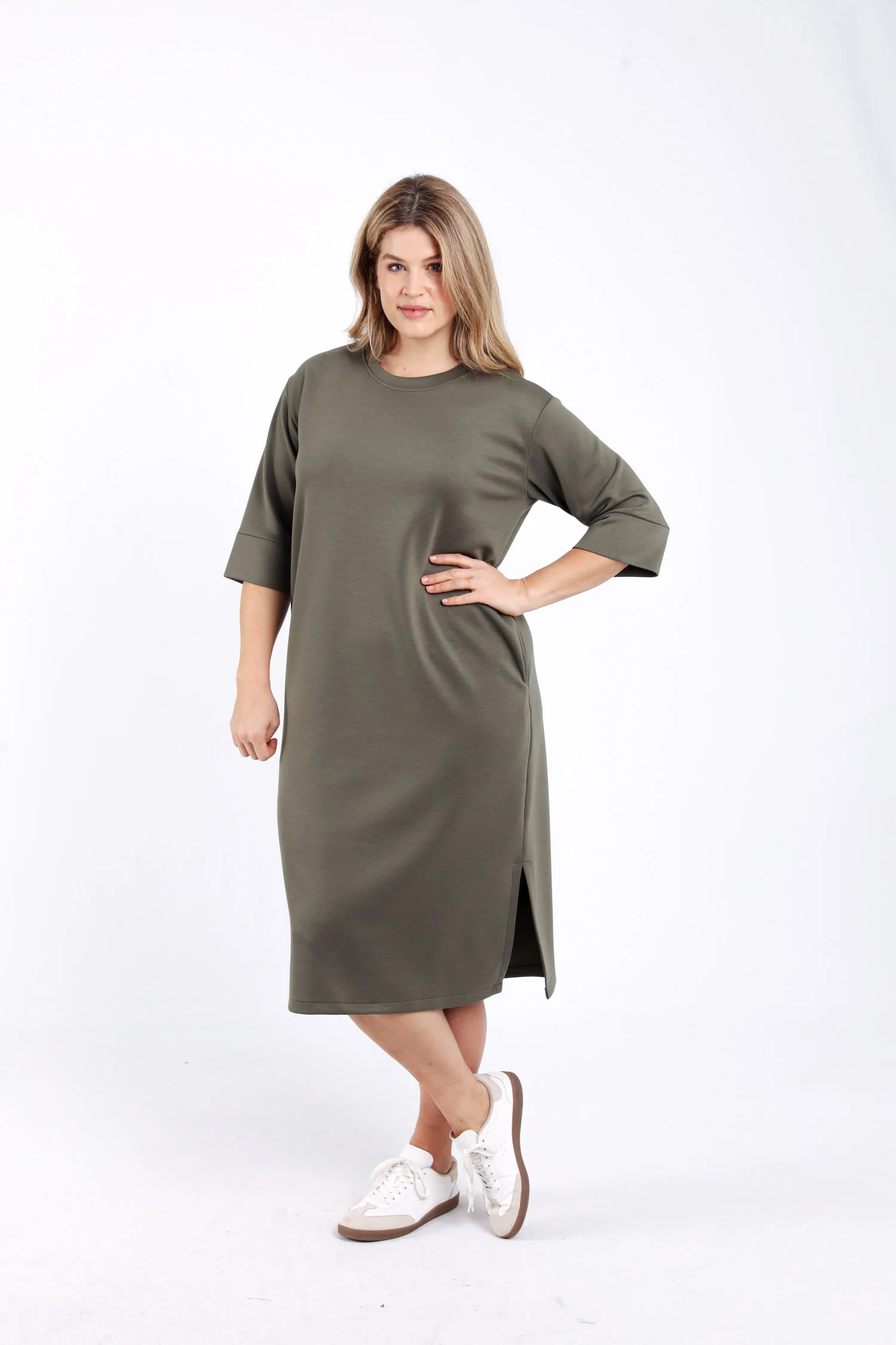 Effen sweatjurk - Image 7