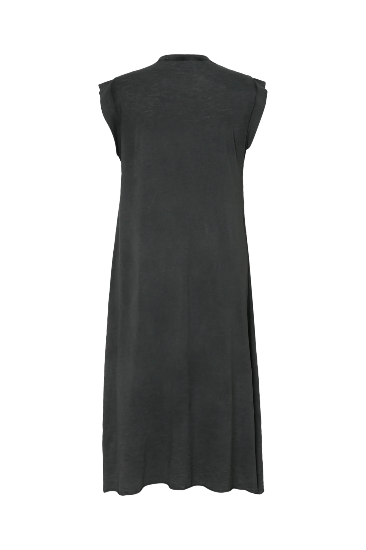 Effen katoenen T-shirt jurk - Image 8