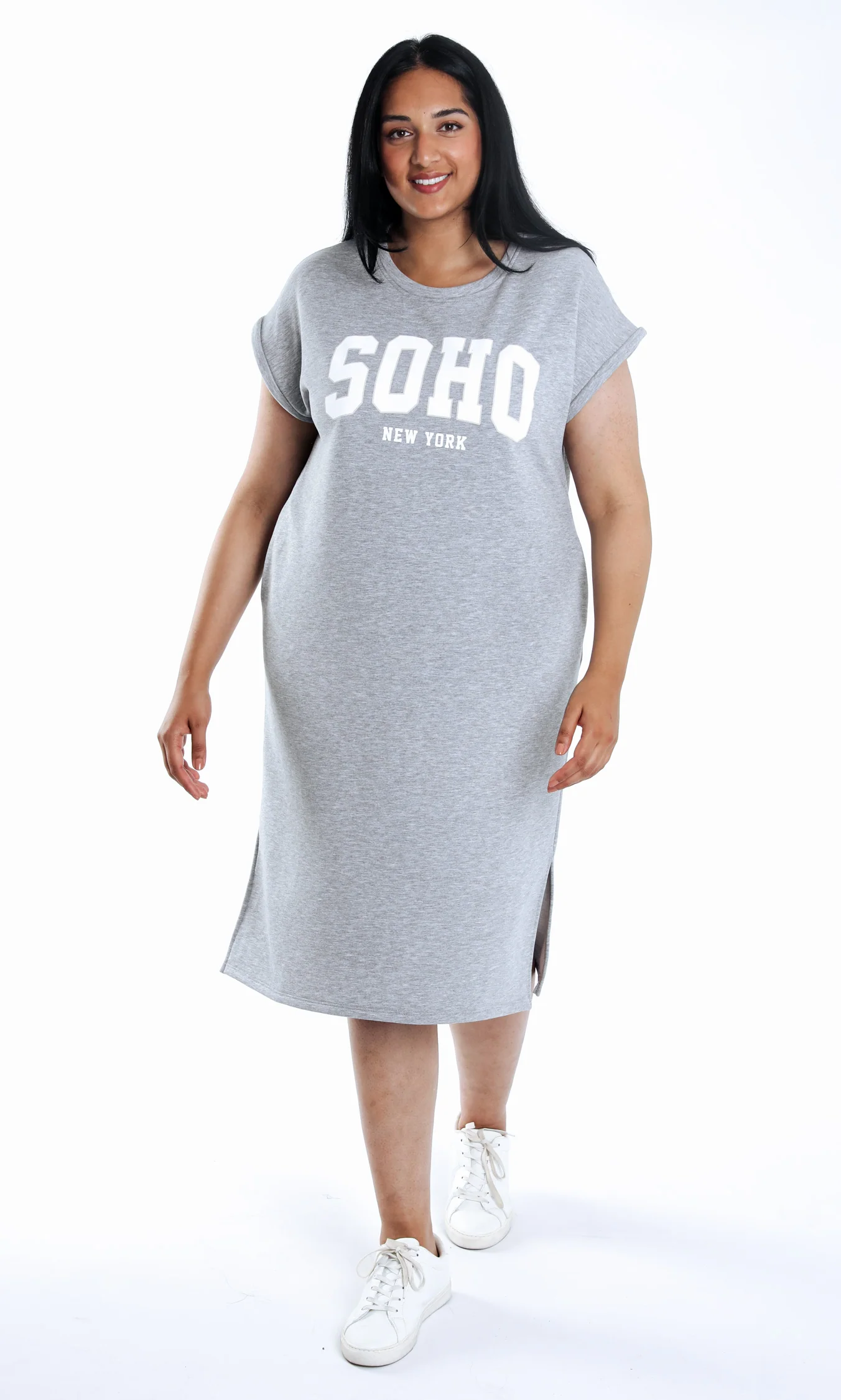 Bedrukte Soho T-shirt jurk - Image 6