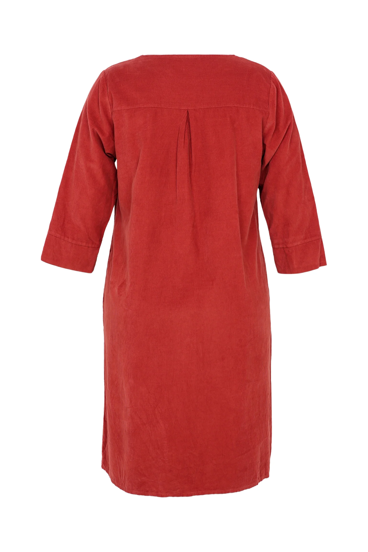 Effen fluwelen tuniekjurk - Image 4