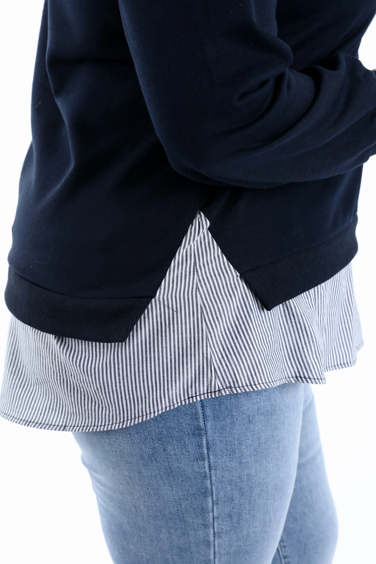 Sweat Bonjour met nep-overhemd - Image 6