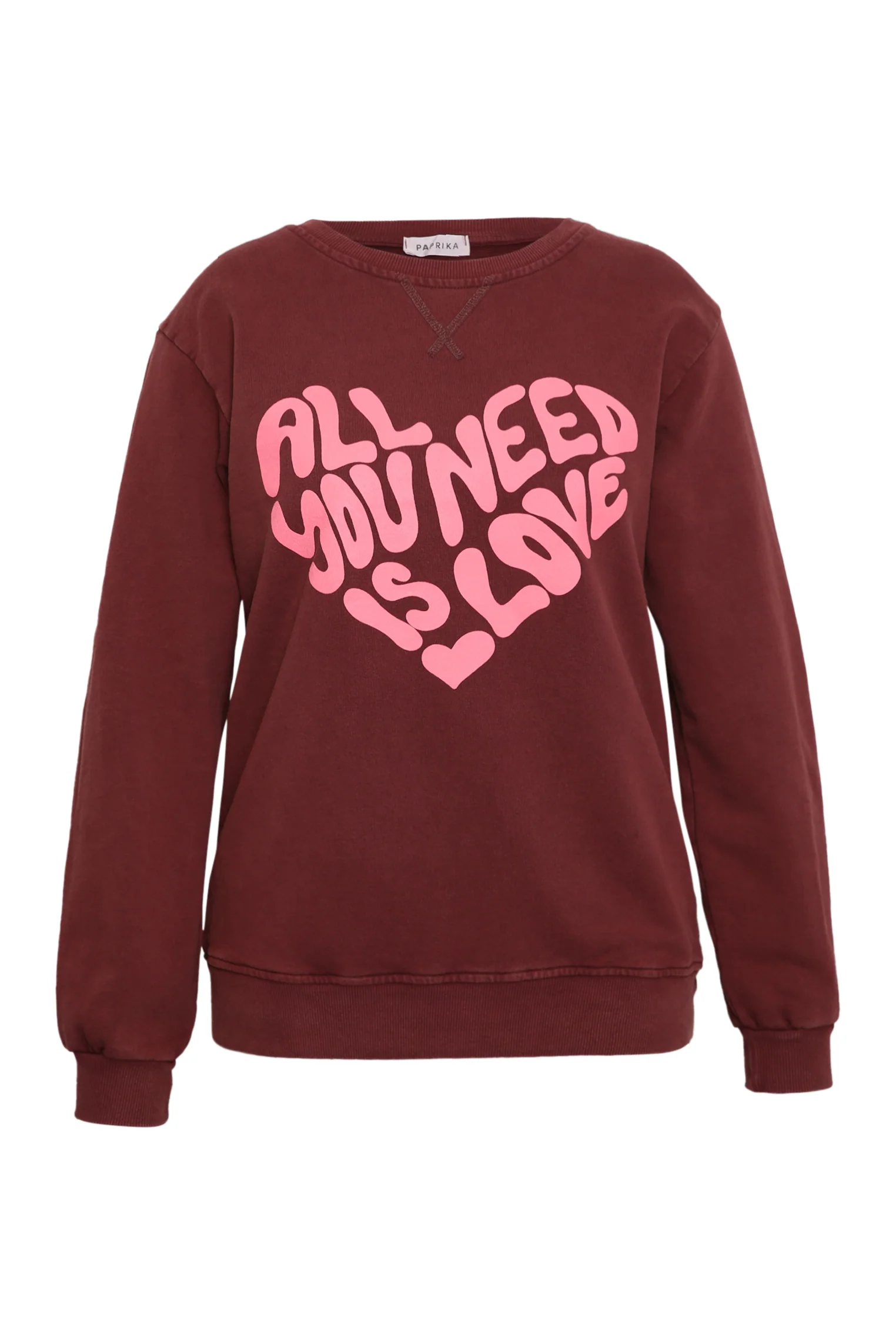 Sweatshirt met hart en tekst - Image 8