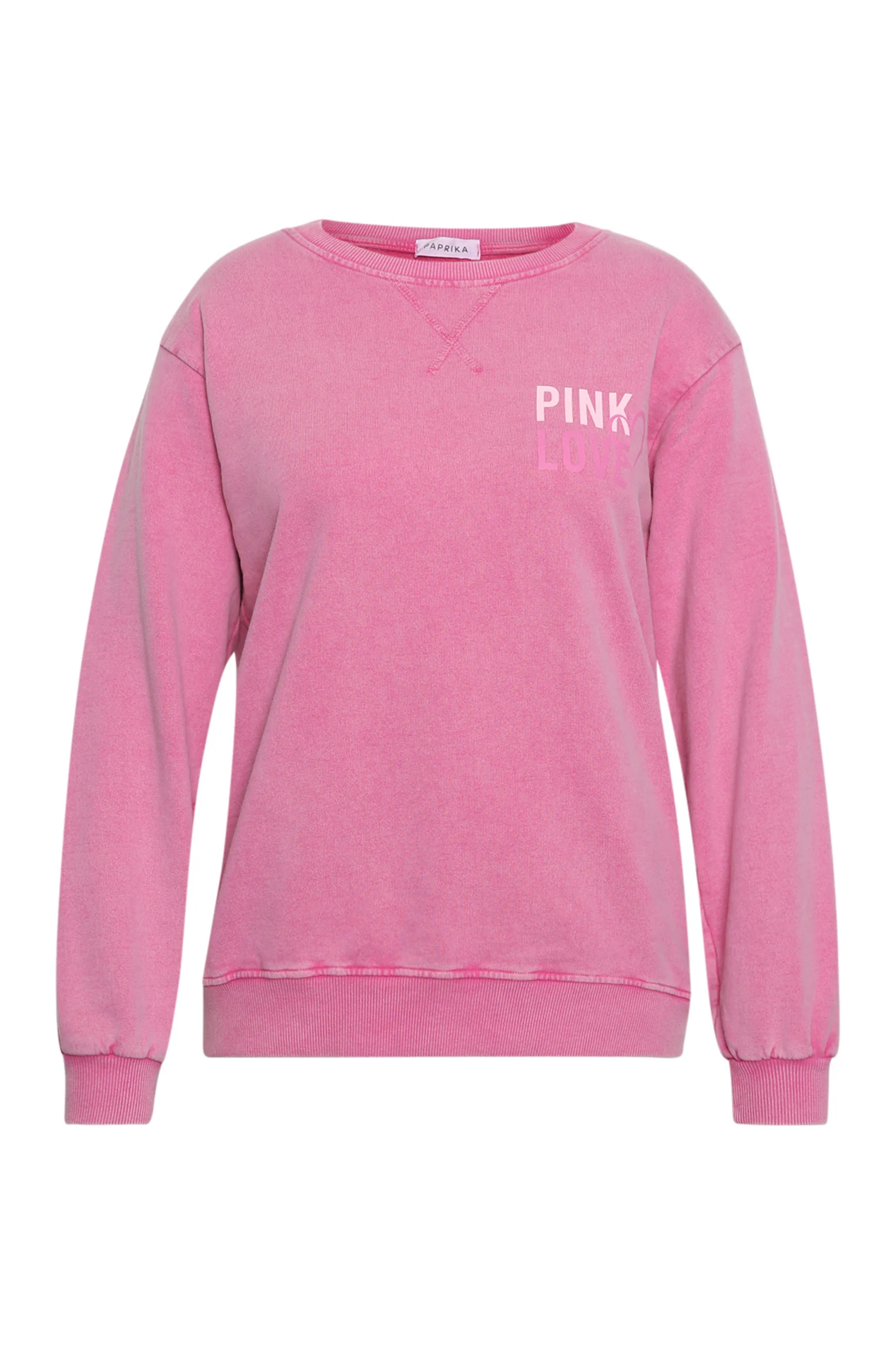 Katoenen sweatshirt Pink love oktober roze - Image 8