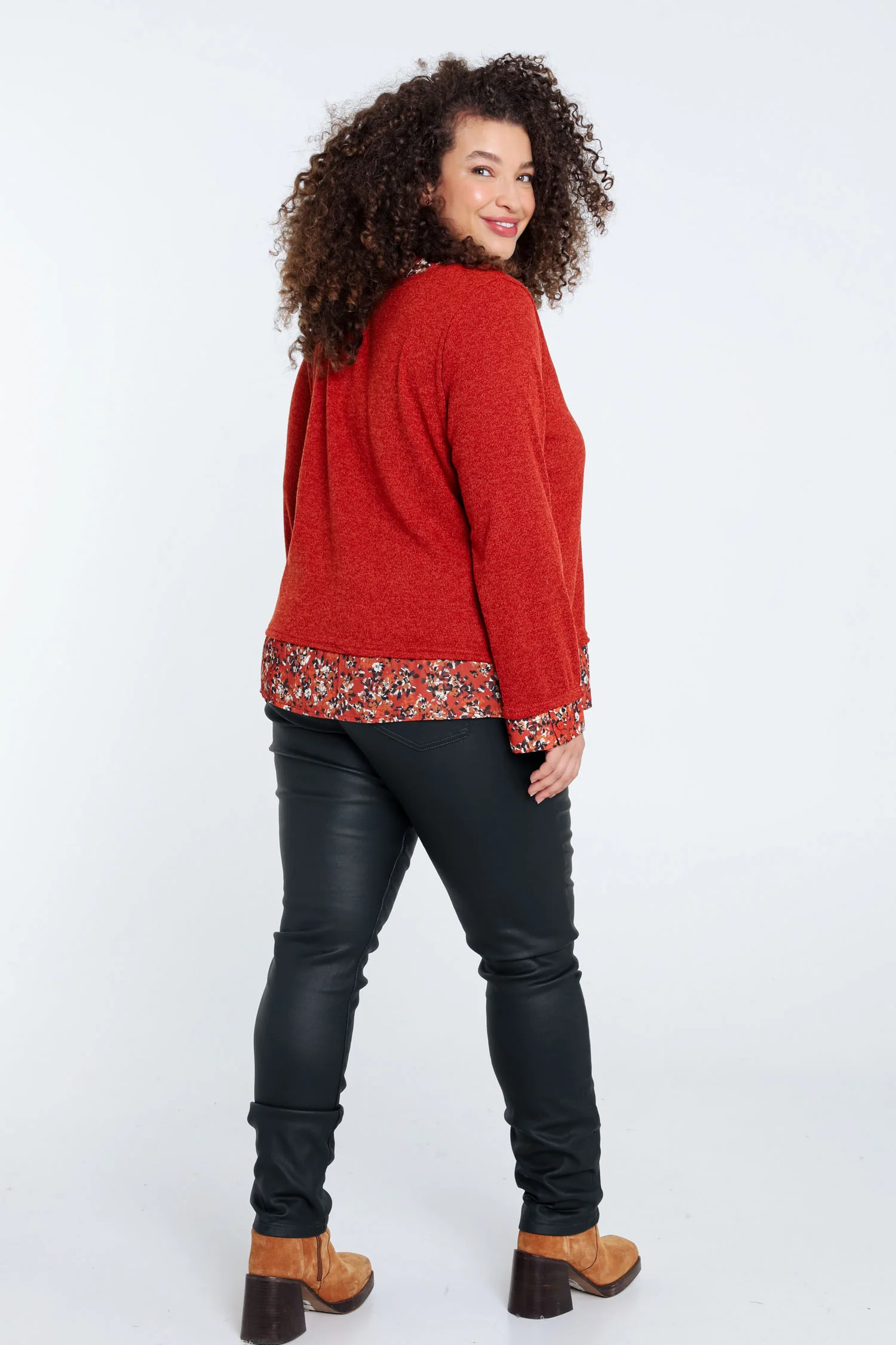 2-in-1 T-shirt met bloemenprint - Image 2
