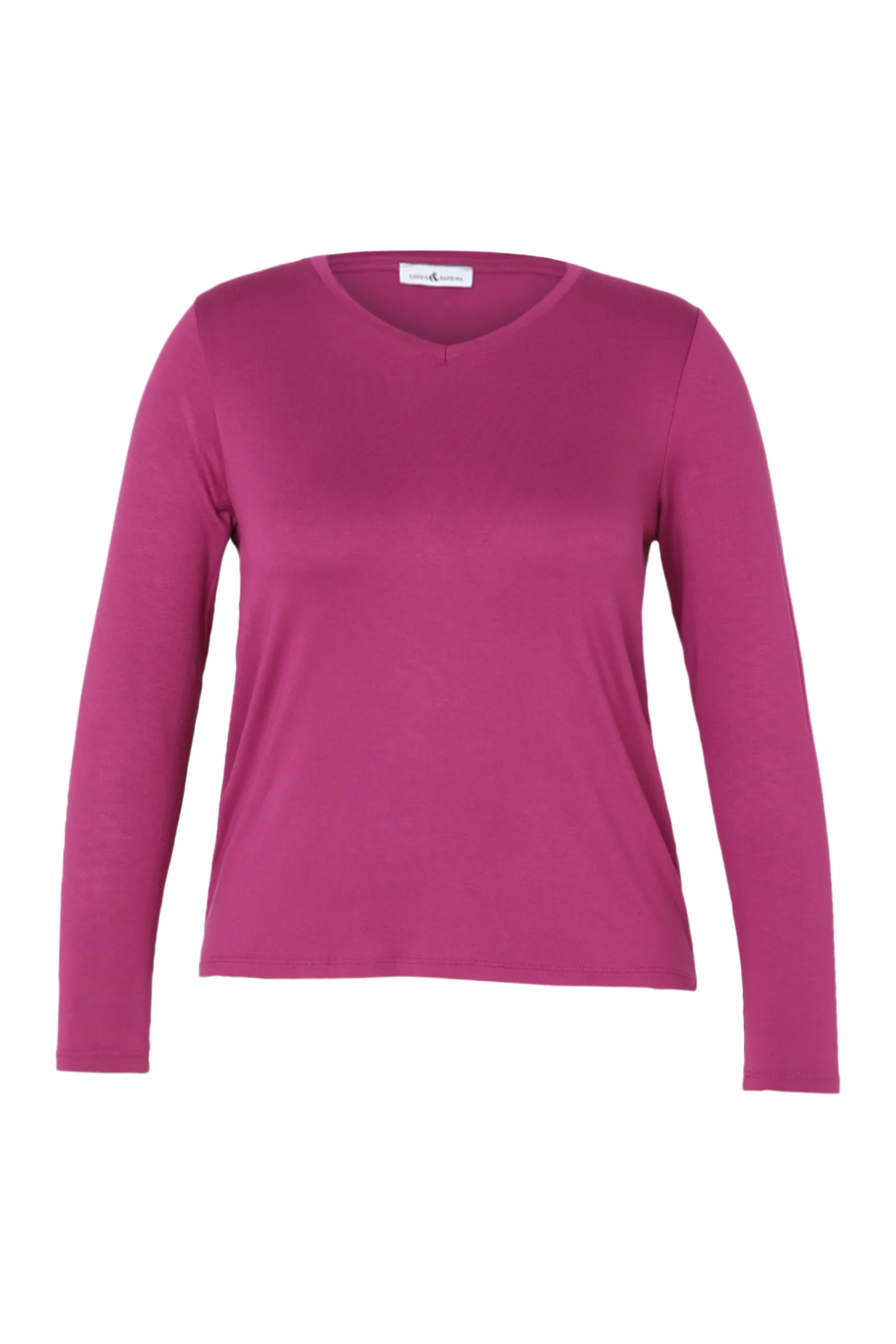 Effen T-shirt in viscose - Image 10