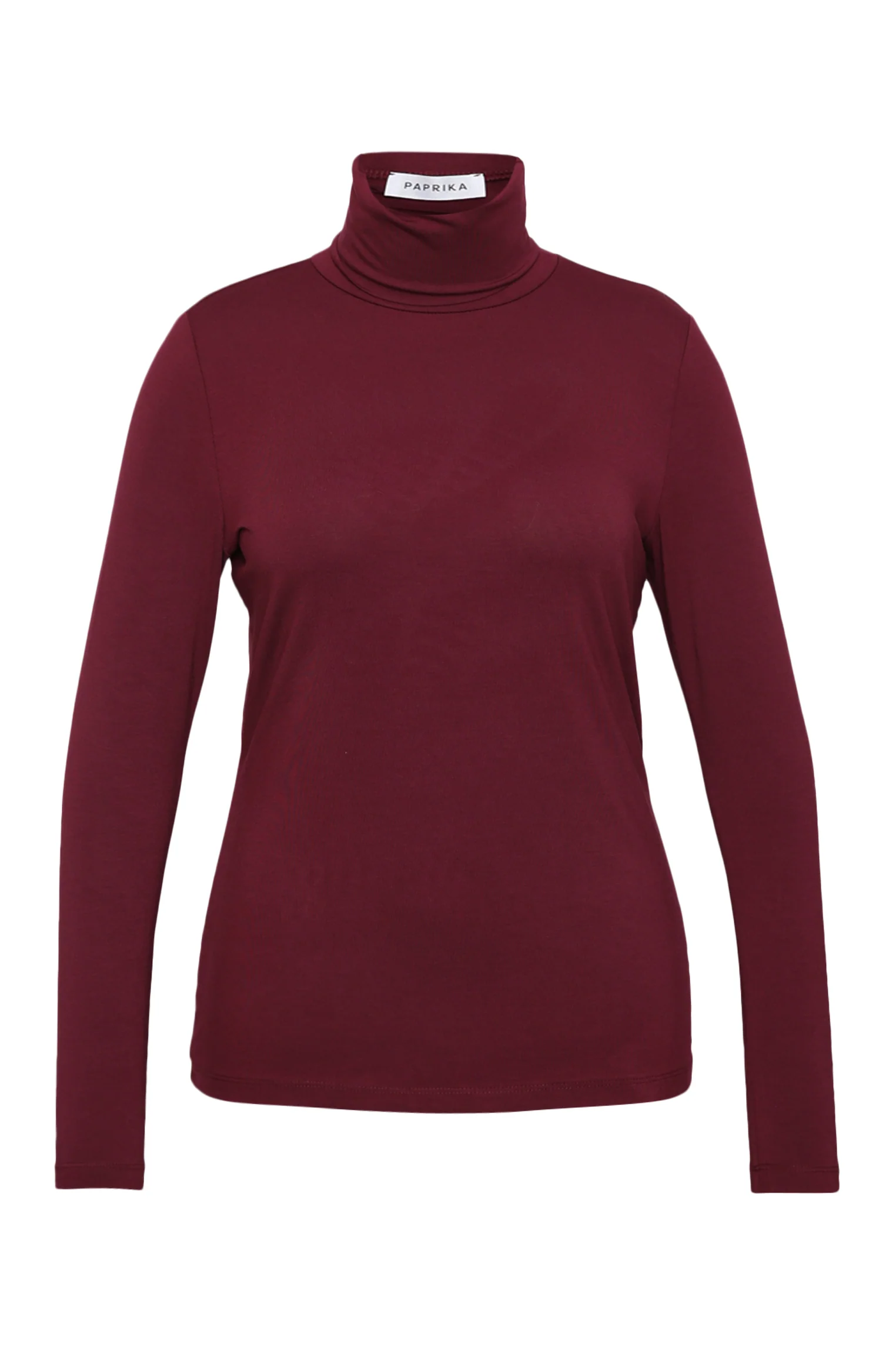 Effen coltrui T-shirt van viscose - Image 6