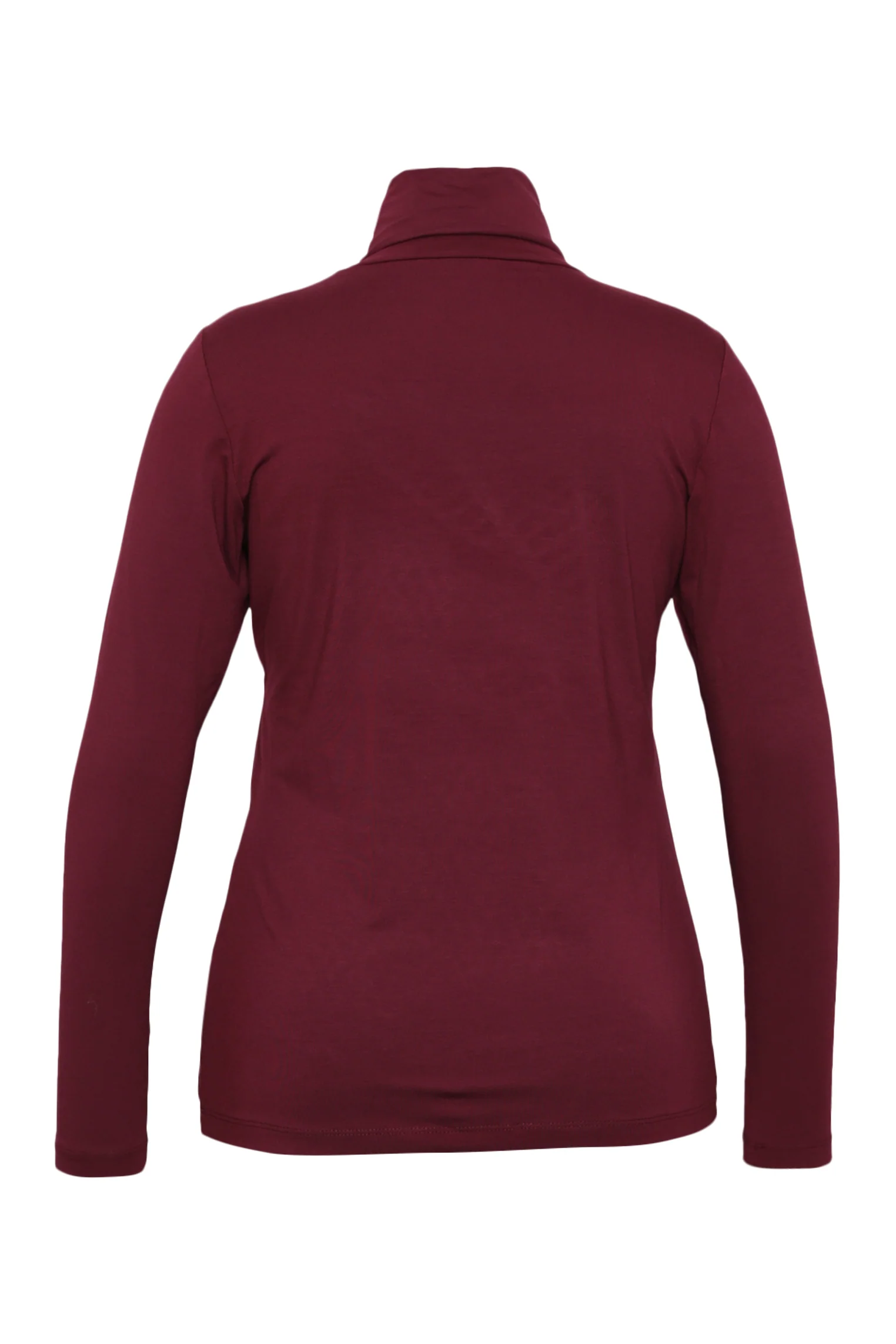 Effen coltrui T-shirt van viscose - Image 7