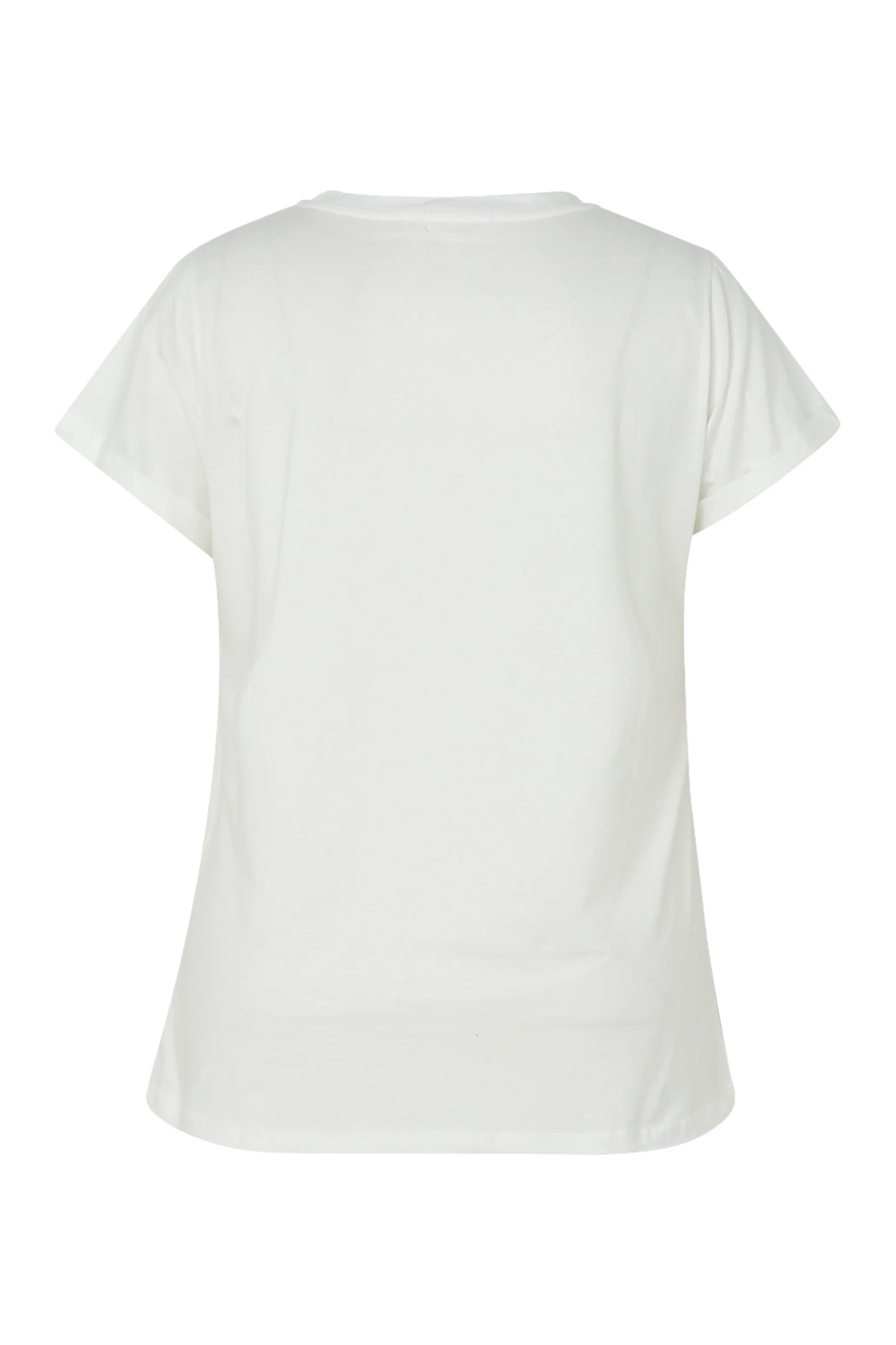 Katoenen T-shirt met gekleurde print en pailletten - Image 11