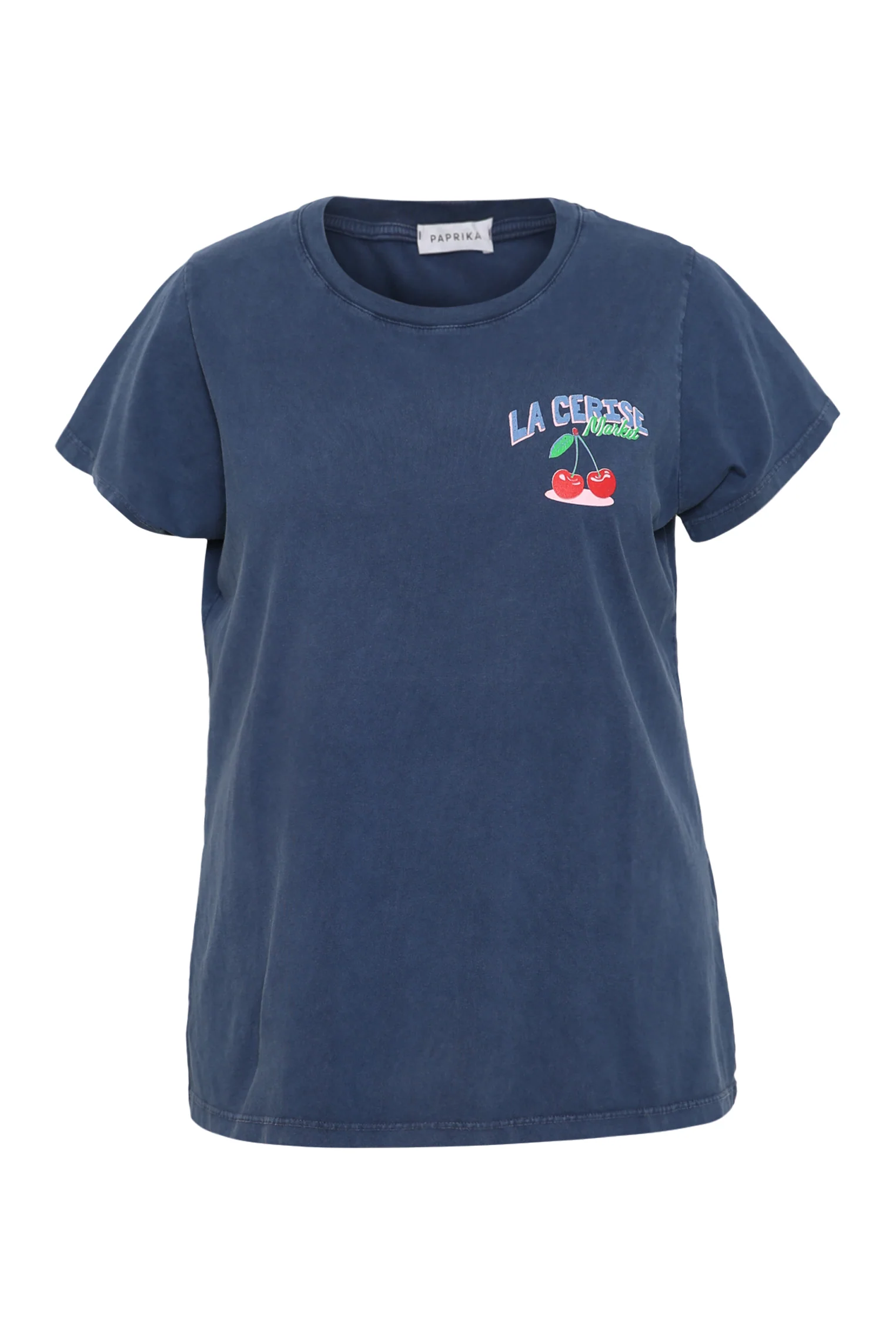 Katoenen T-shirt met kersenprint - Image 9