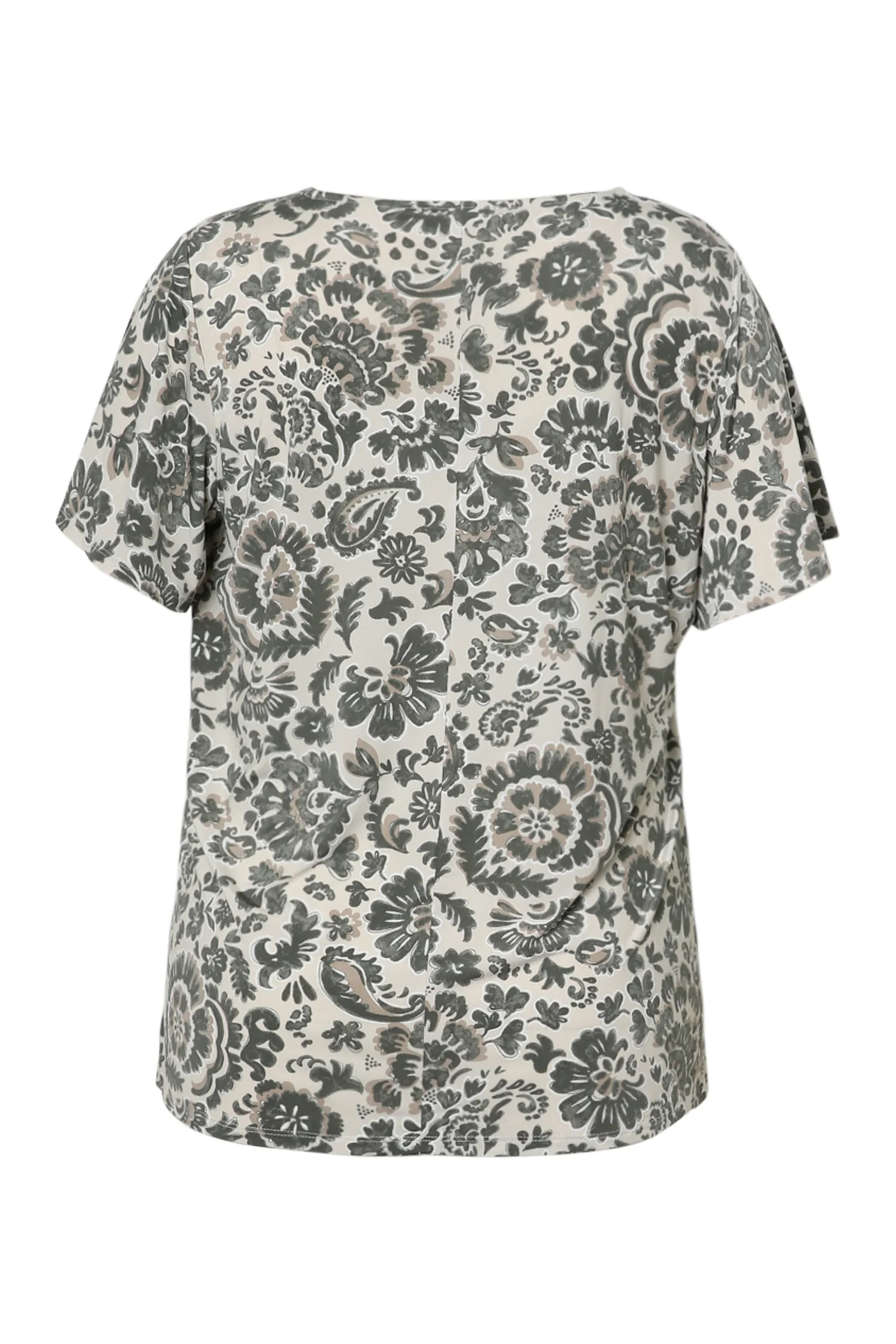T-shirt van koele mesh met tweekleurige bloemenprint - Image 22