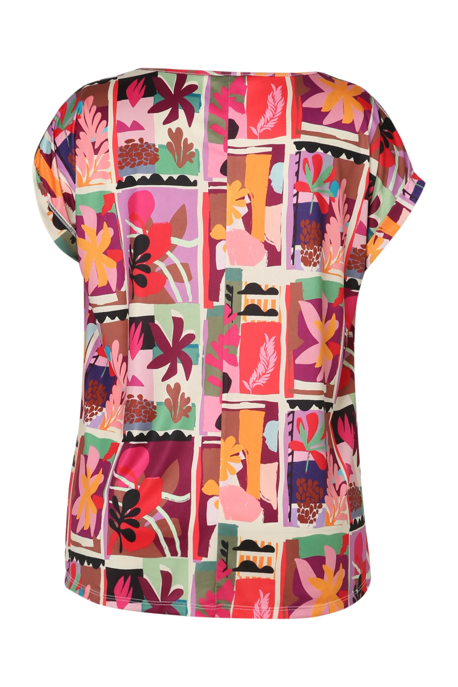 Arty bedrukt T-shirt met pailletten - Image 11
