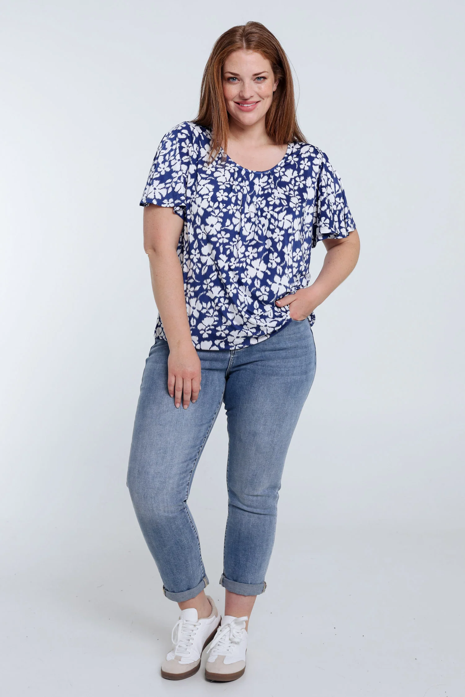 Bloemenprint T-shirt - Image 8