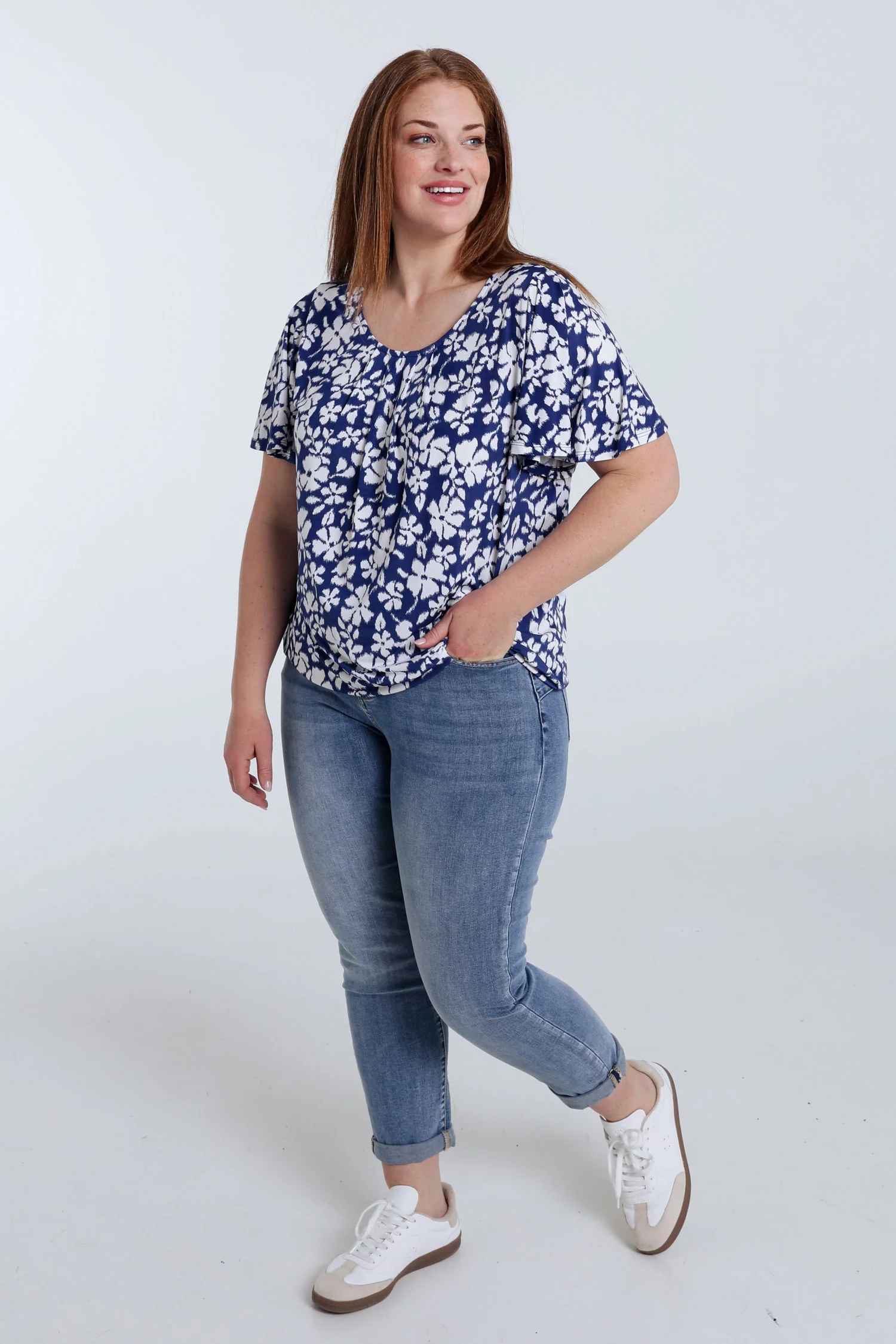 Bloemenprint T-shirt - Image 9