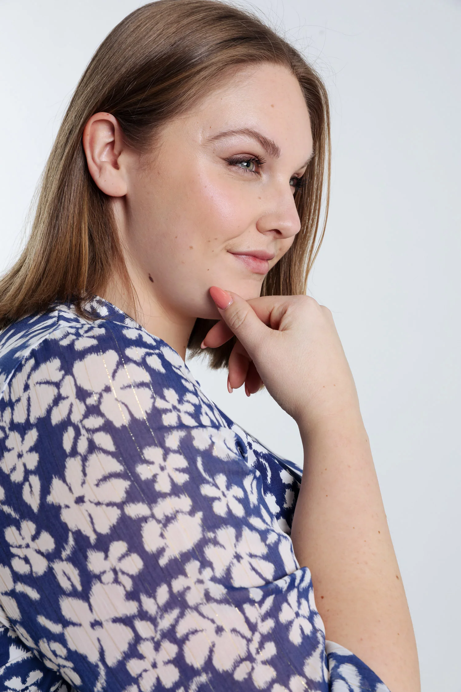T-shirt met bloemenprint - Image 3
