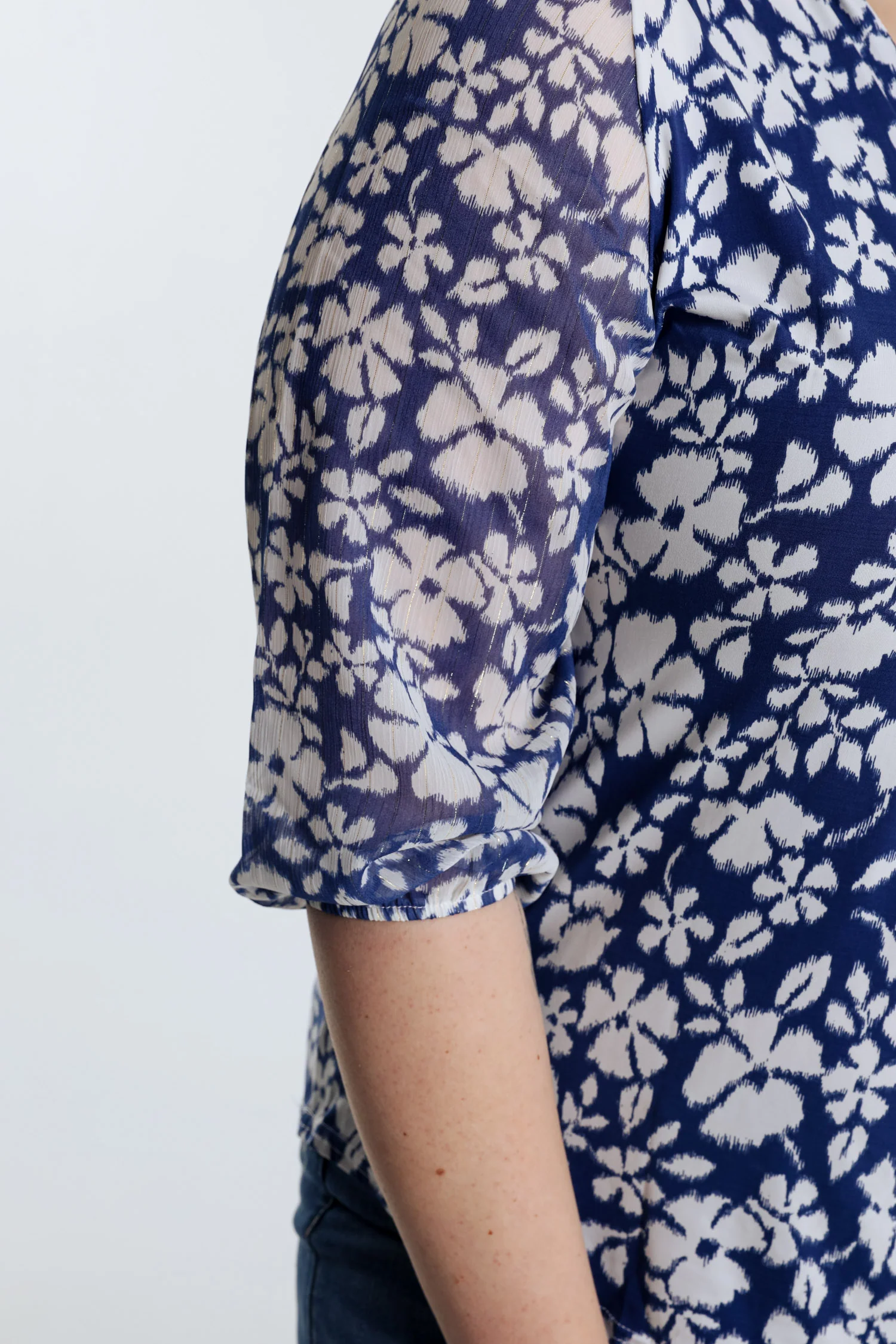 T-shirt met bloemenprint - Image 5