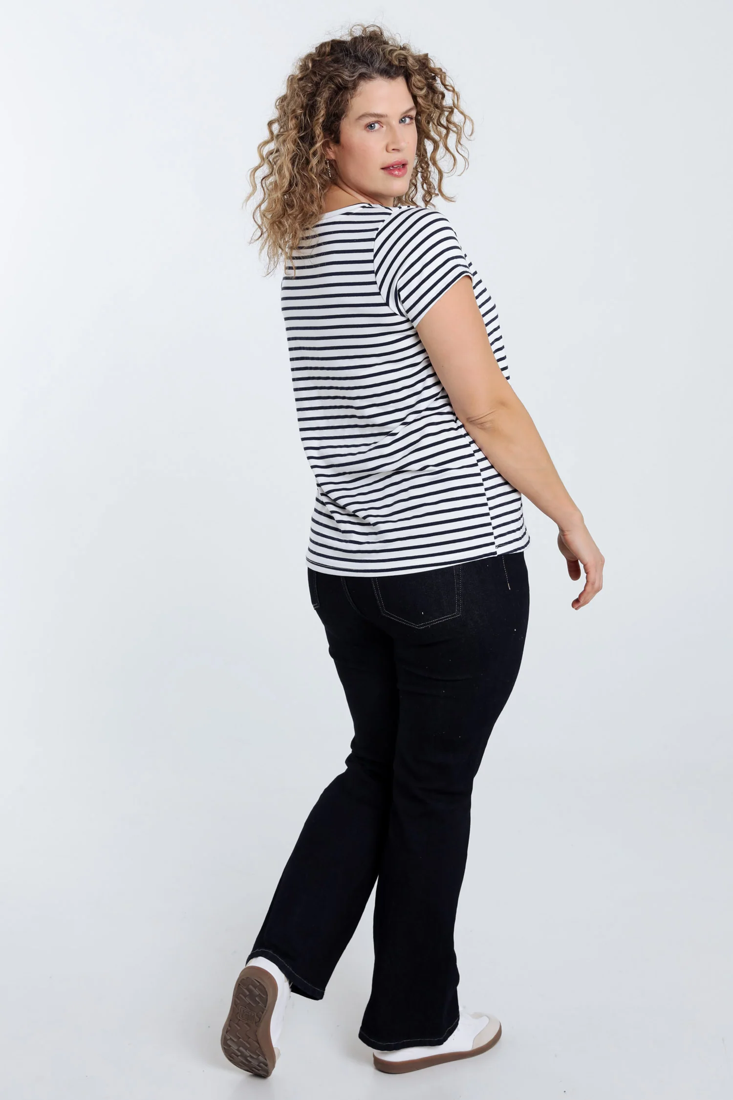 Matrozen-T-shirt met kersdetail - Image 2