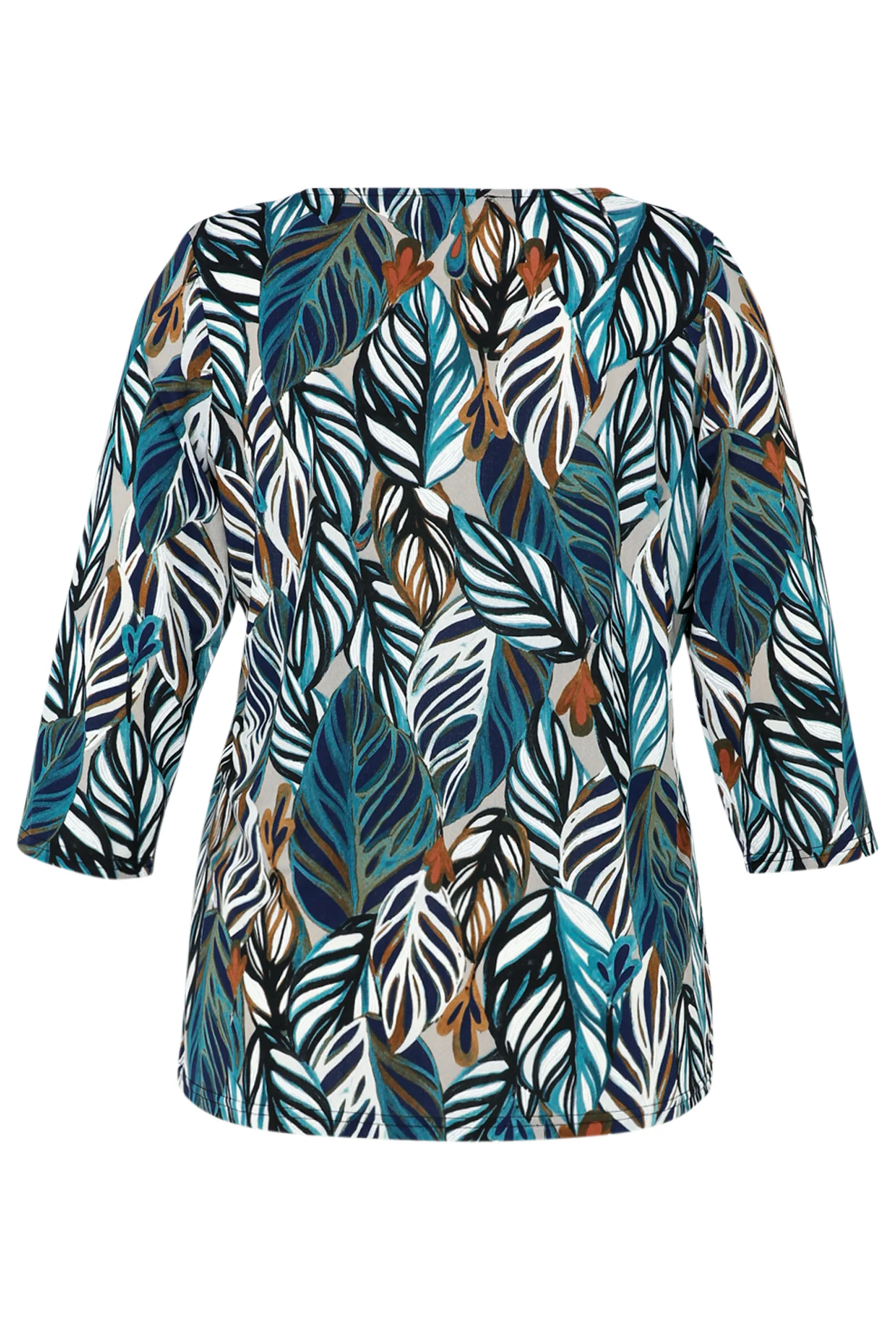 T-shirt met verenmotief - Image 10