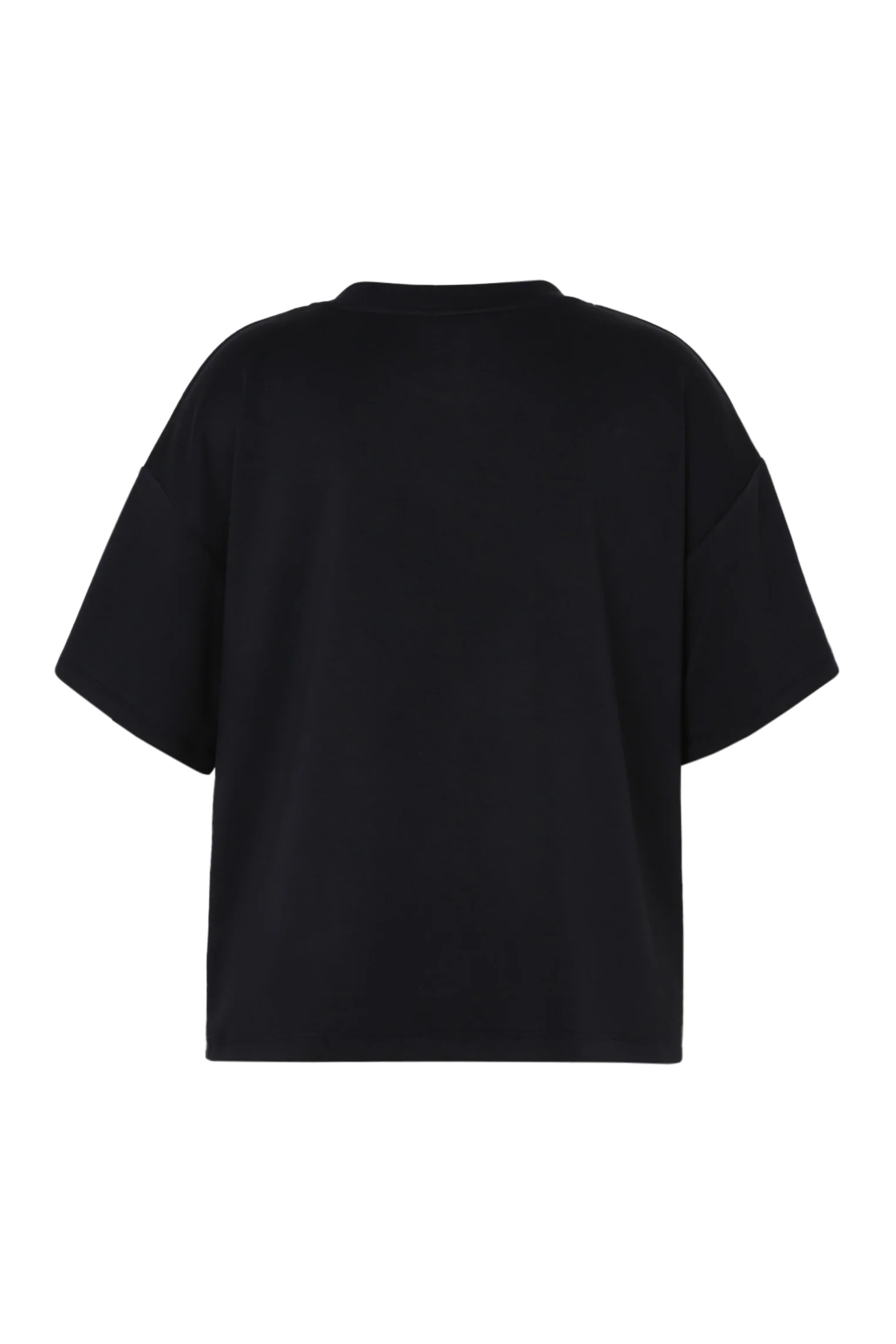 Effen T-shirt met decoratieve knopen - Image 11