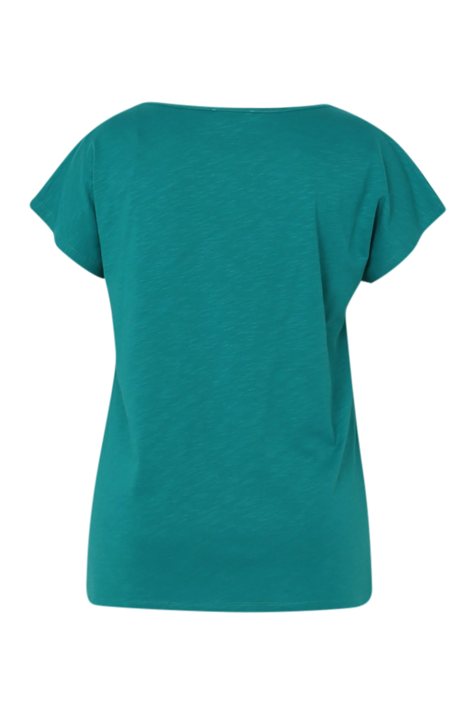 Effen T-shirt met borduring Enjoy en pailletten - Image 22