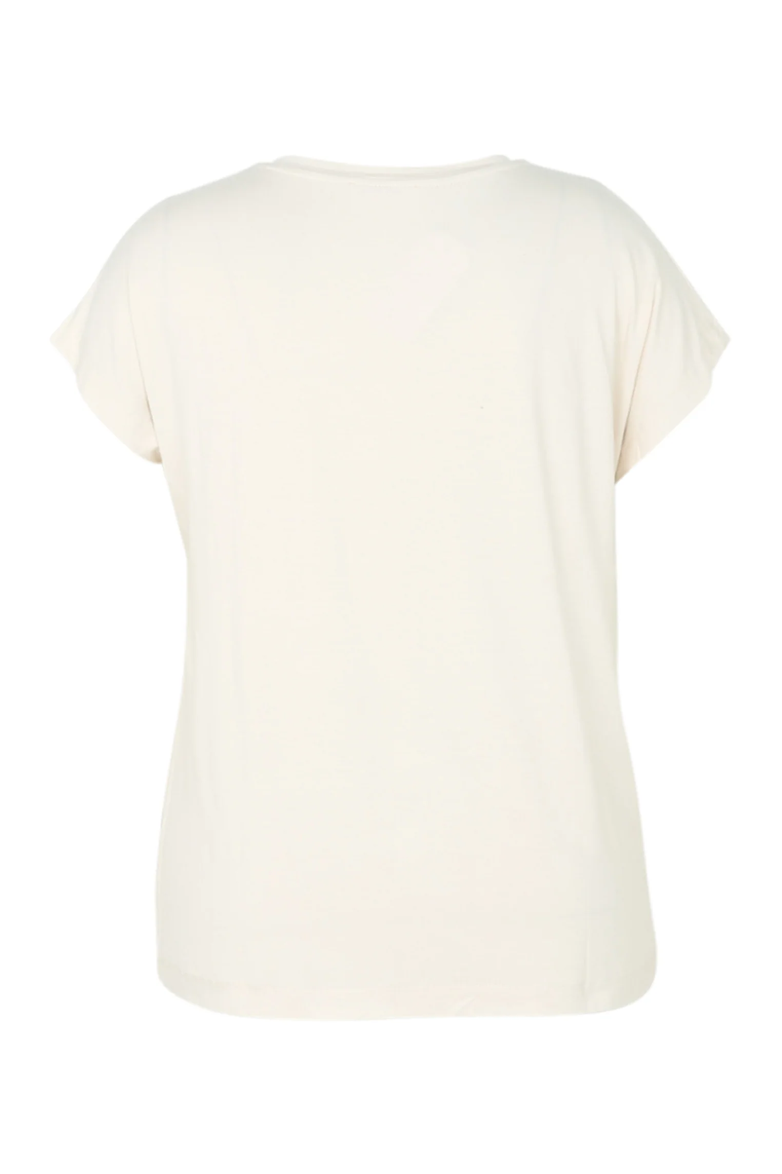 Effen T-shirt in viscose - Image 11