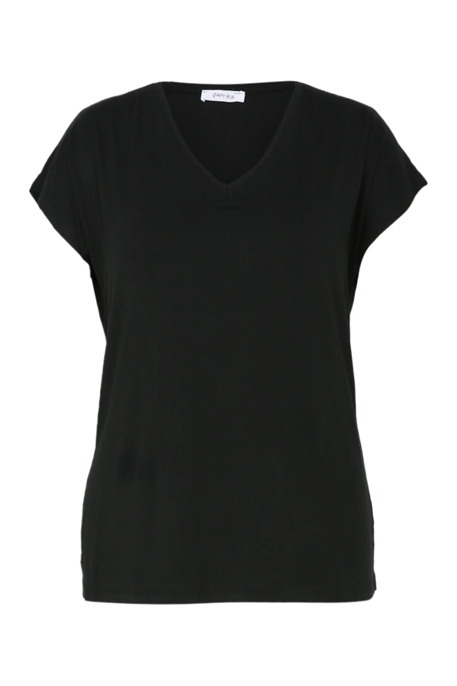 Effen T-shirt in viscose - Image 53