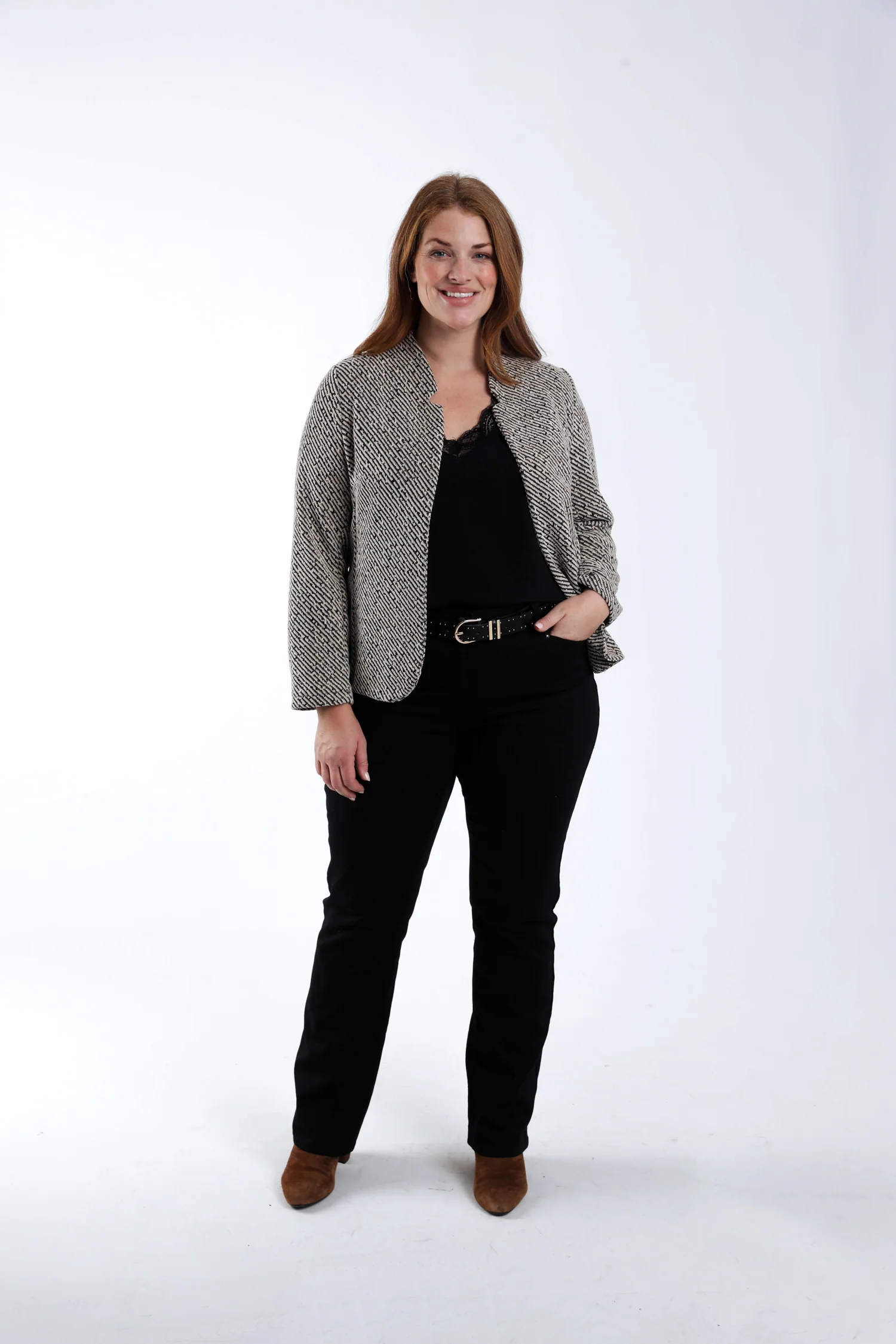 Effen top met kant - Image 6