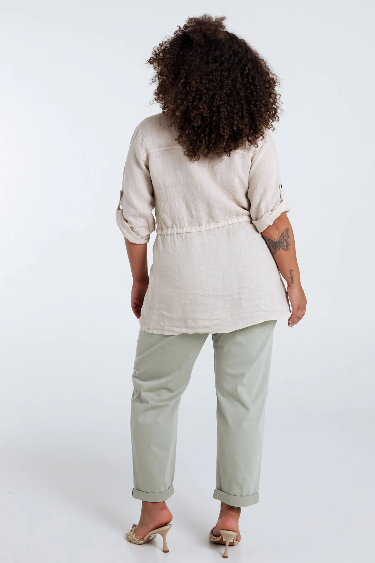 Effen linnen tuniek - Image 13