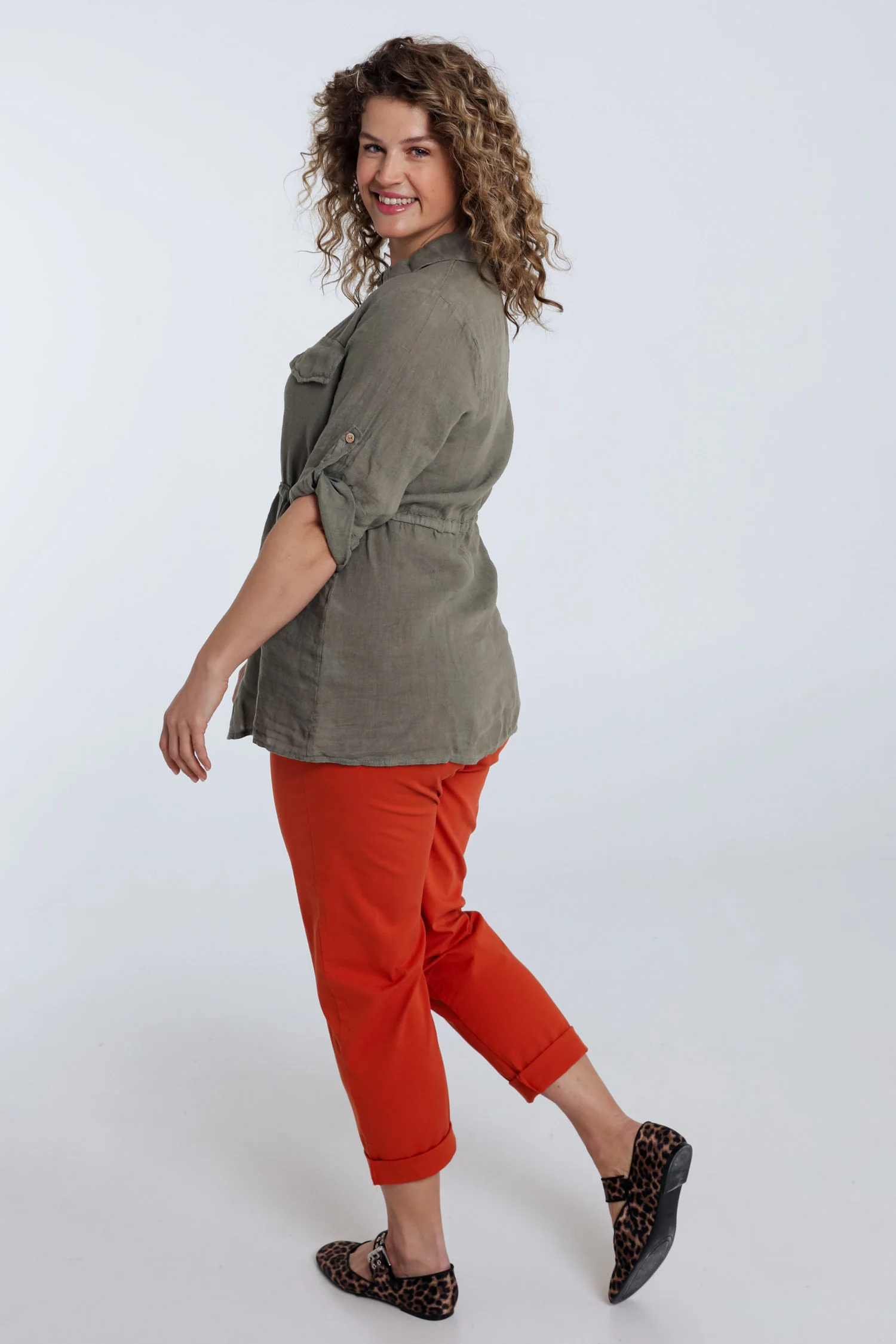 Effen linnen tuniek - Image 2