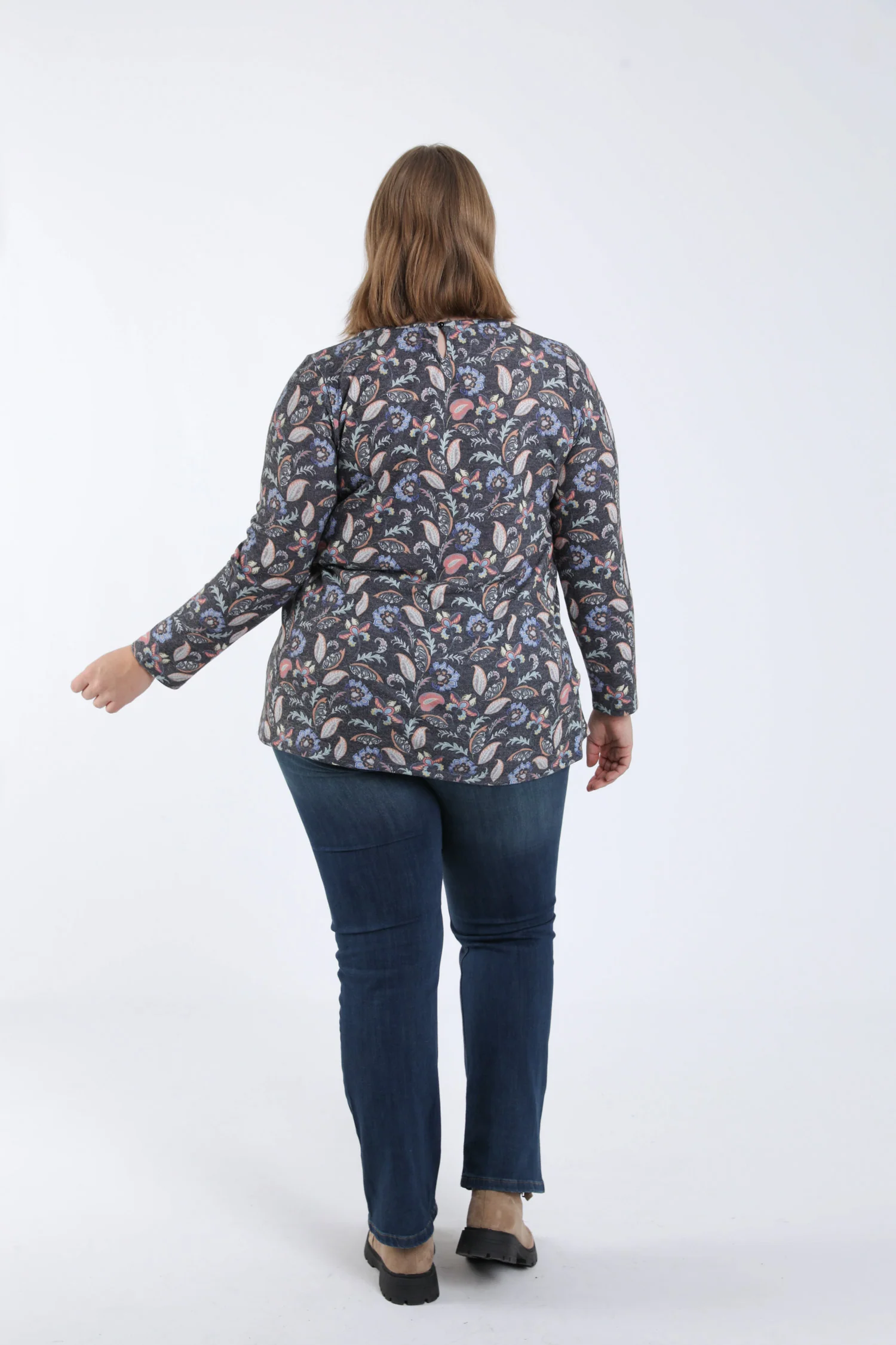 Tuniek met Indiase bloemenprint - Image 2