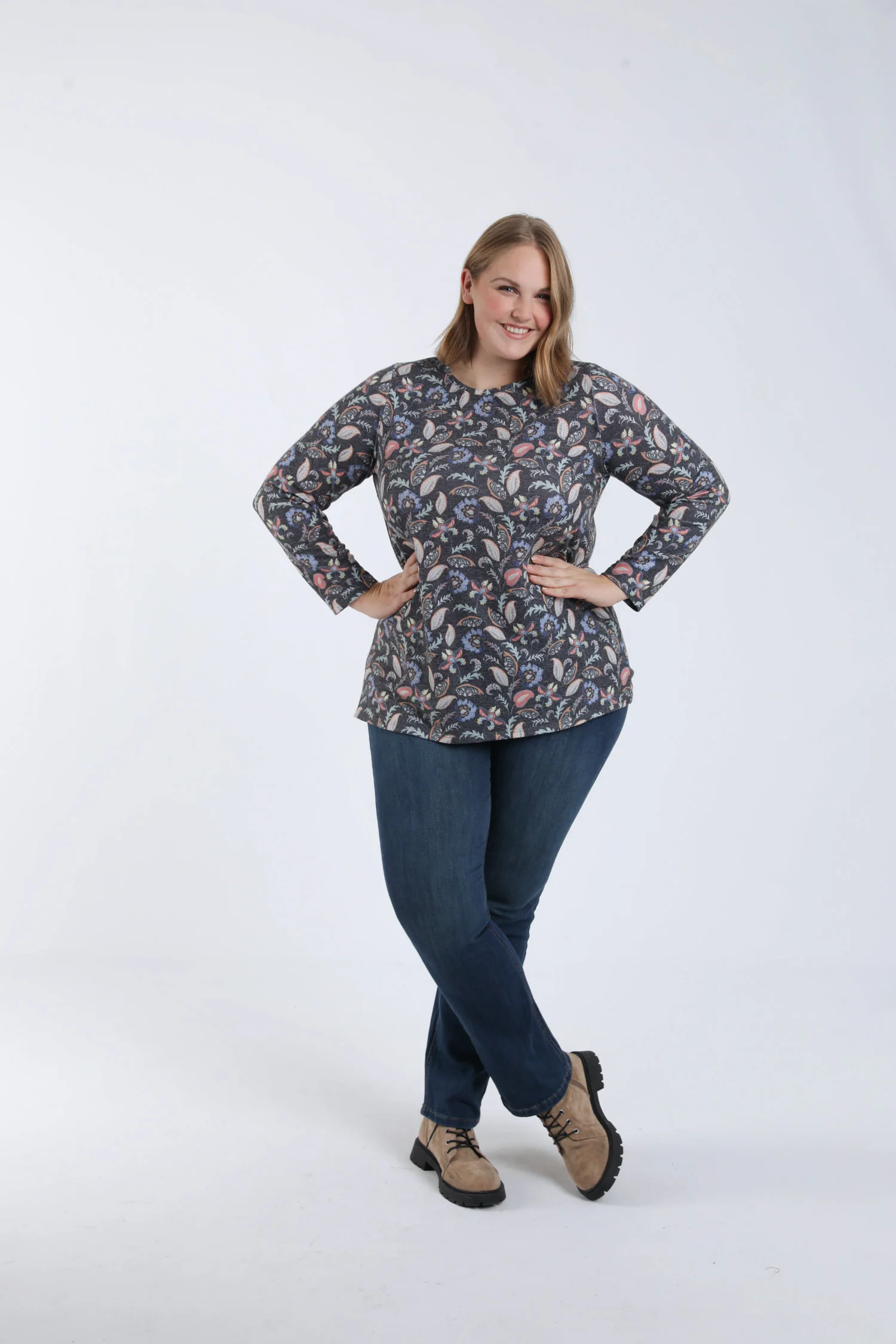 Tuniek met Indiase bloemenprint - Image 7