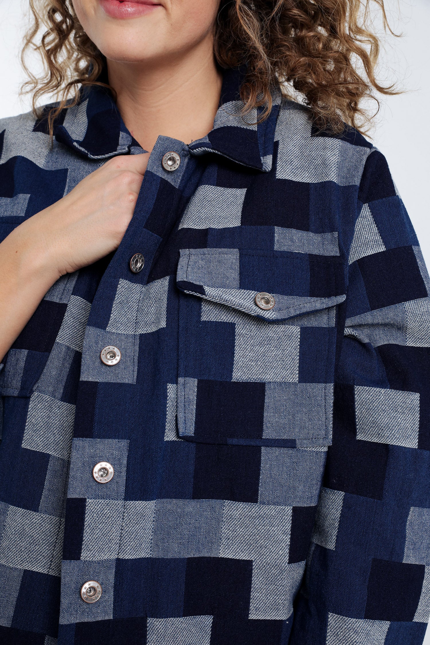 Jeansjas met patch-ontwerp - Image 5