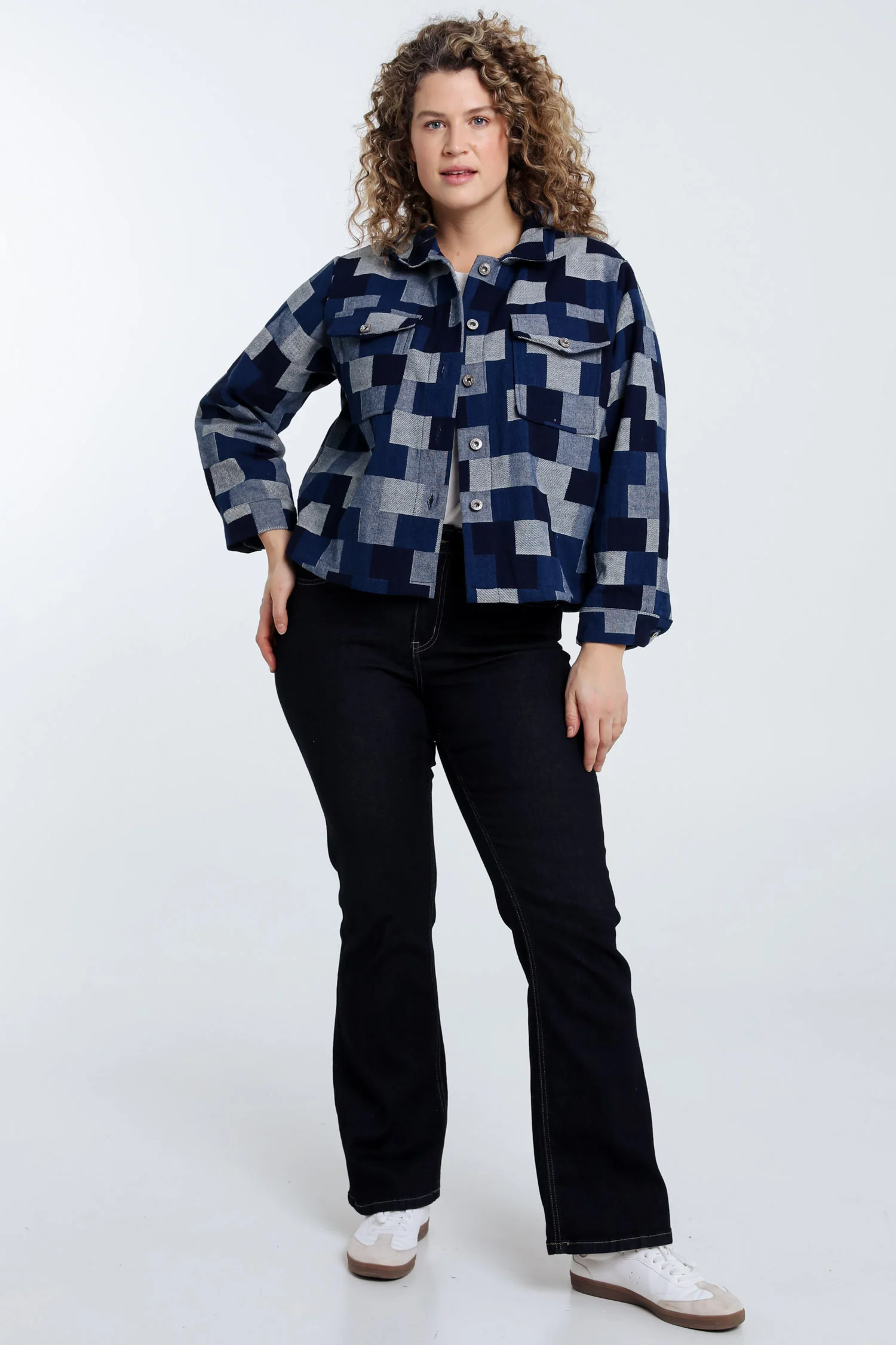 Jeansjas met patch-ontwerp - Image 8