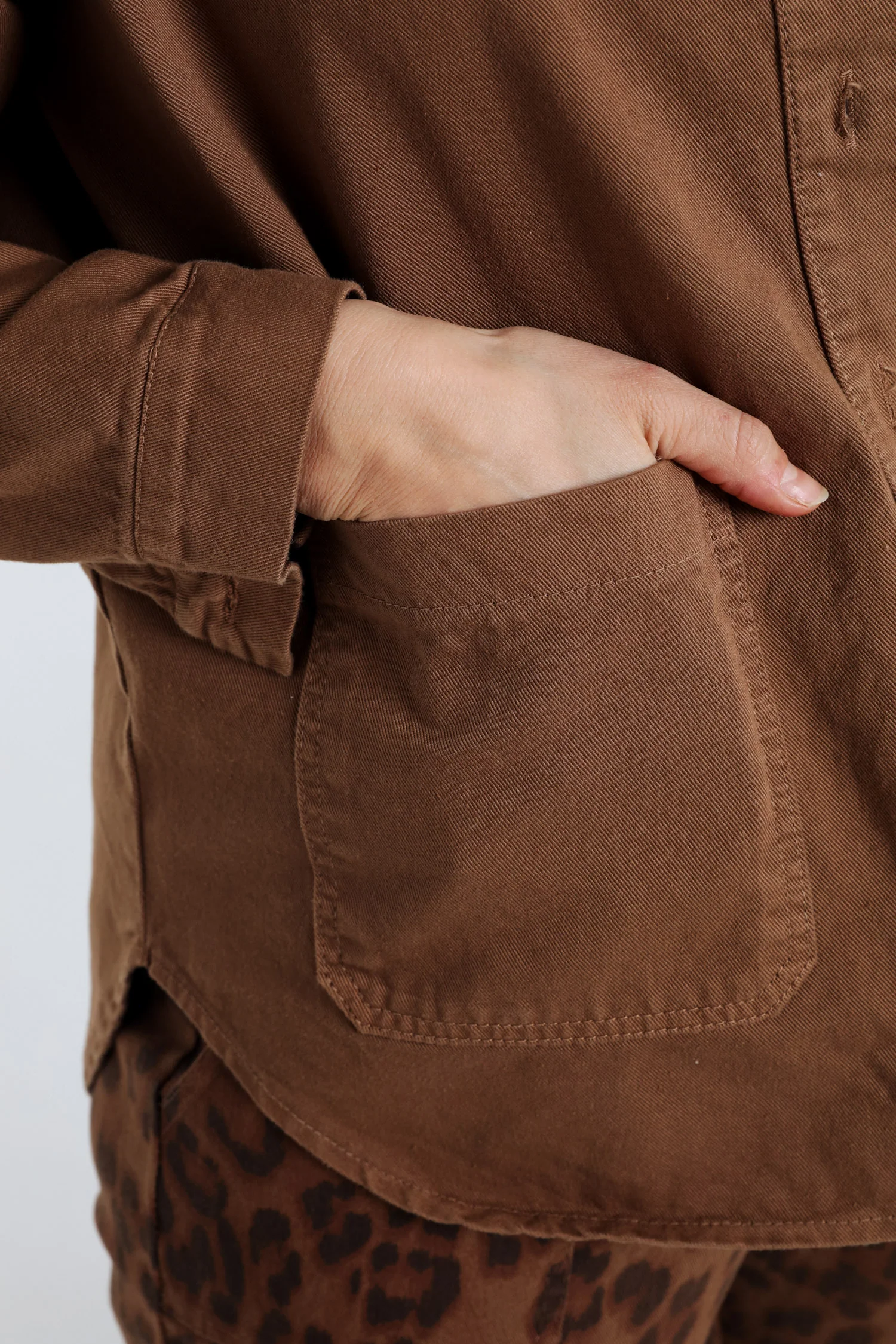 Effen jeansjas - Image 4