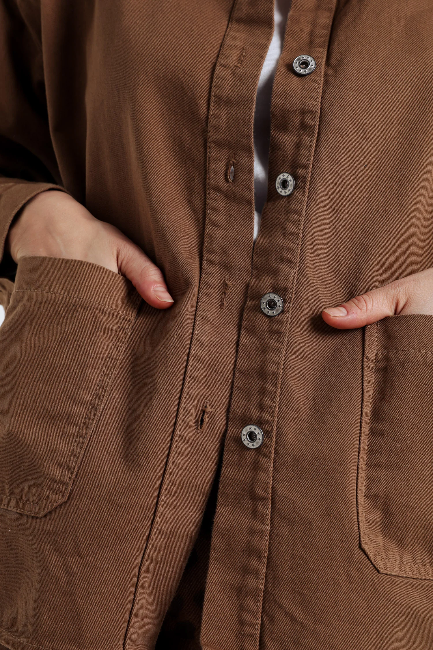 Effen jeansjas - Image 5