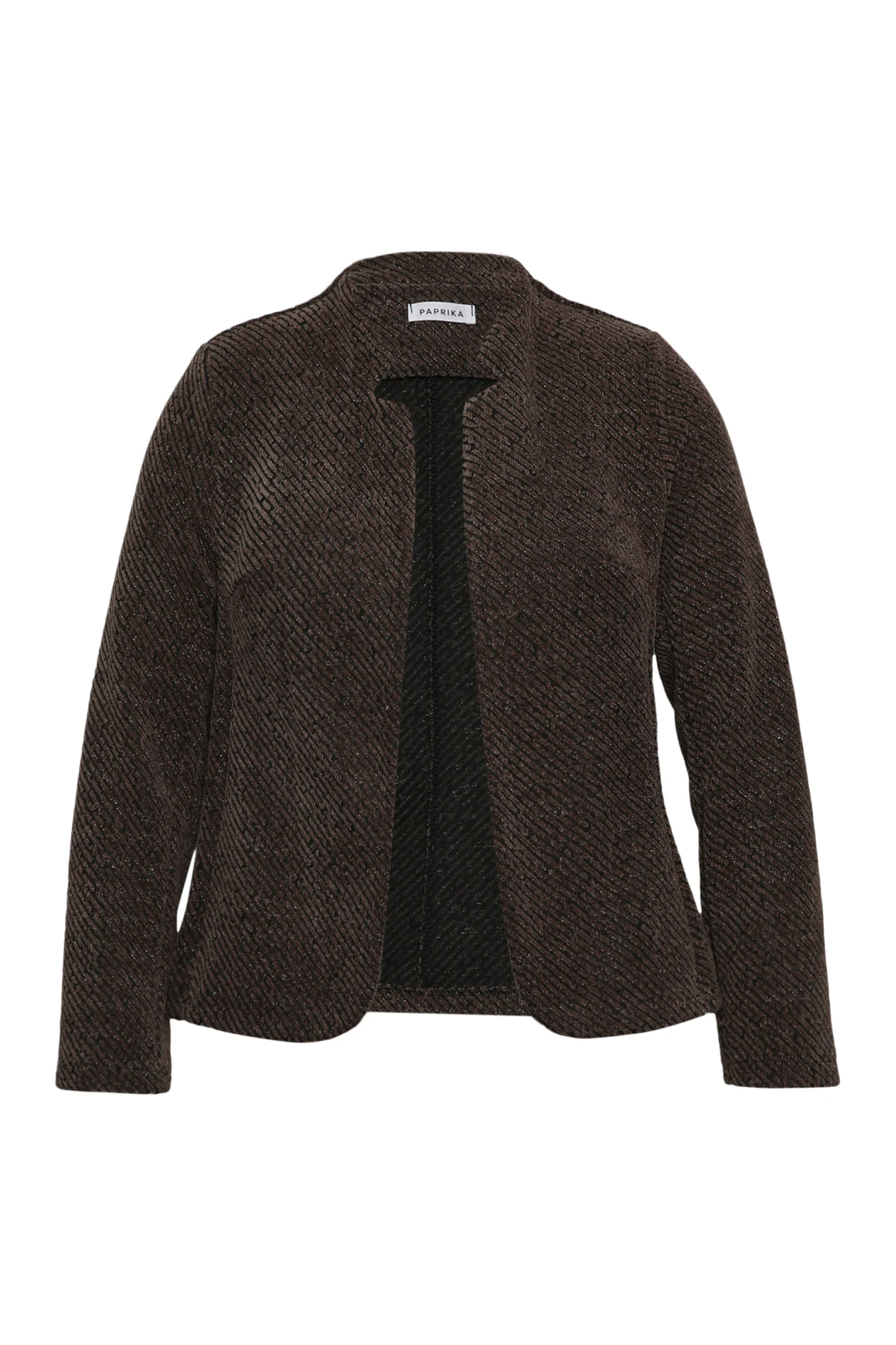 Bicolor jacquard jasje met lurex - Image 10