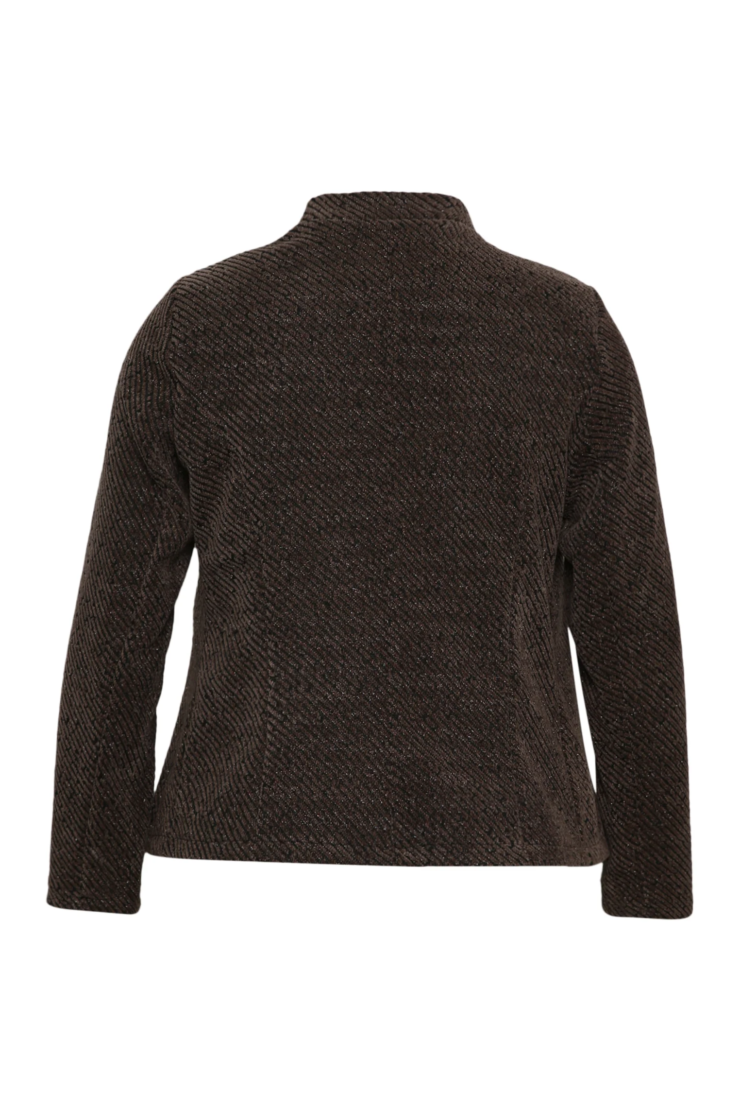 Bicolor jacquard jasje met lurex - Image 11