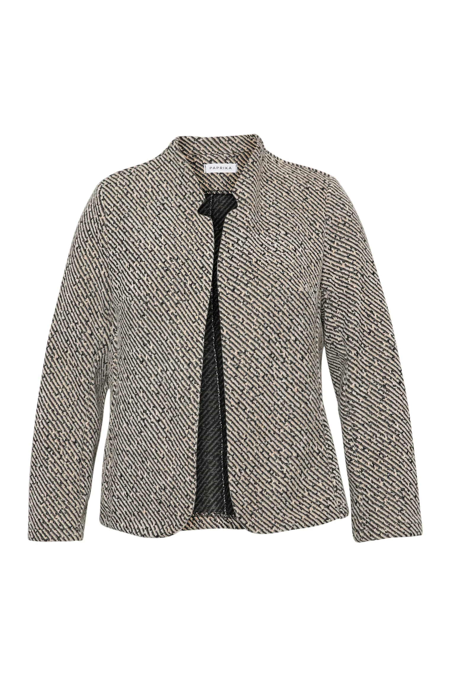 Bicolor jacquard jasje met lurex - Image 8