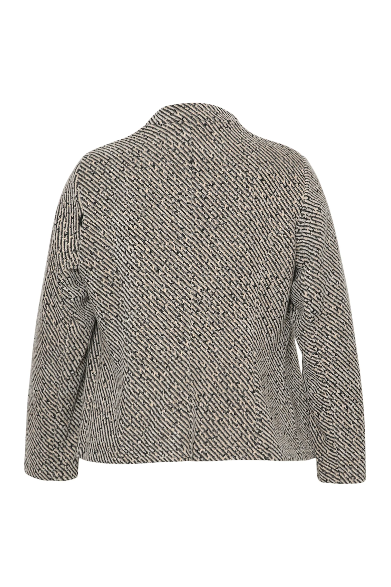 Bicolor jacquard jasje met lurex - Image 9